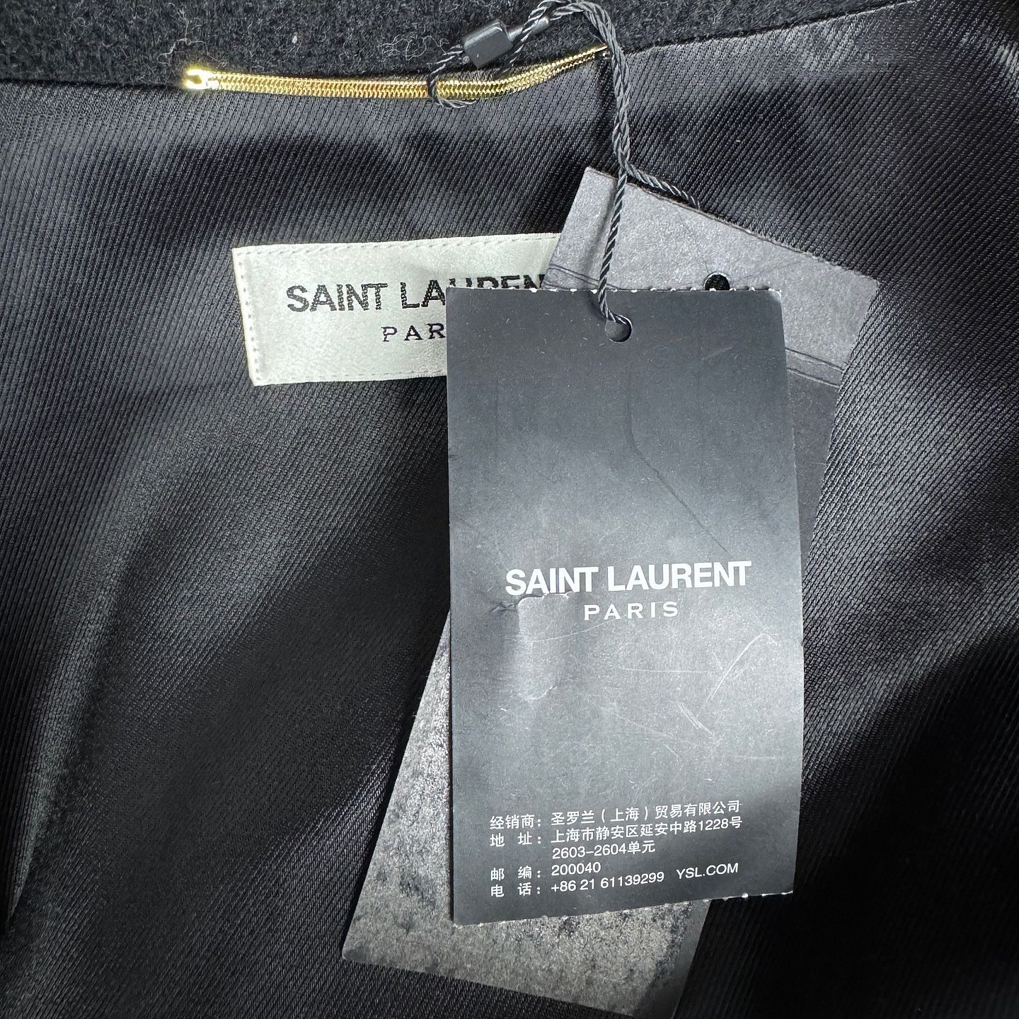 Saint Laurent Paris Saint Laurent Wool Double Breasted Coat Size 38 Size S / US 4 / IT 40 - 8 Thumbnail