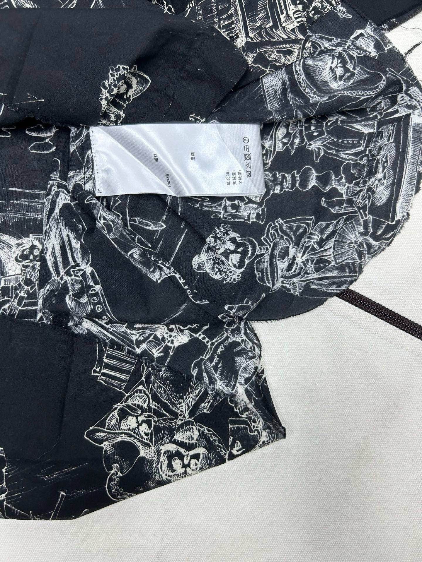 Saint Laurent Paris Saint Laurent Skeleton Print Short Sleeve Shirt Size S Size US S / EU 44-46 / 1 - 4 Thumbnail
