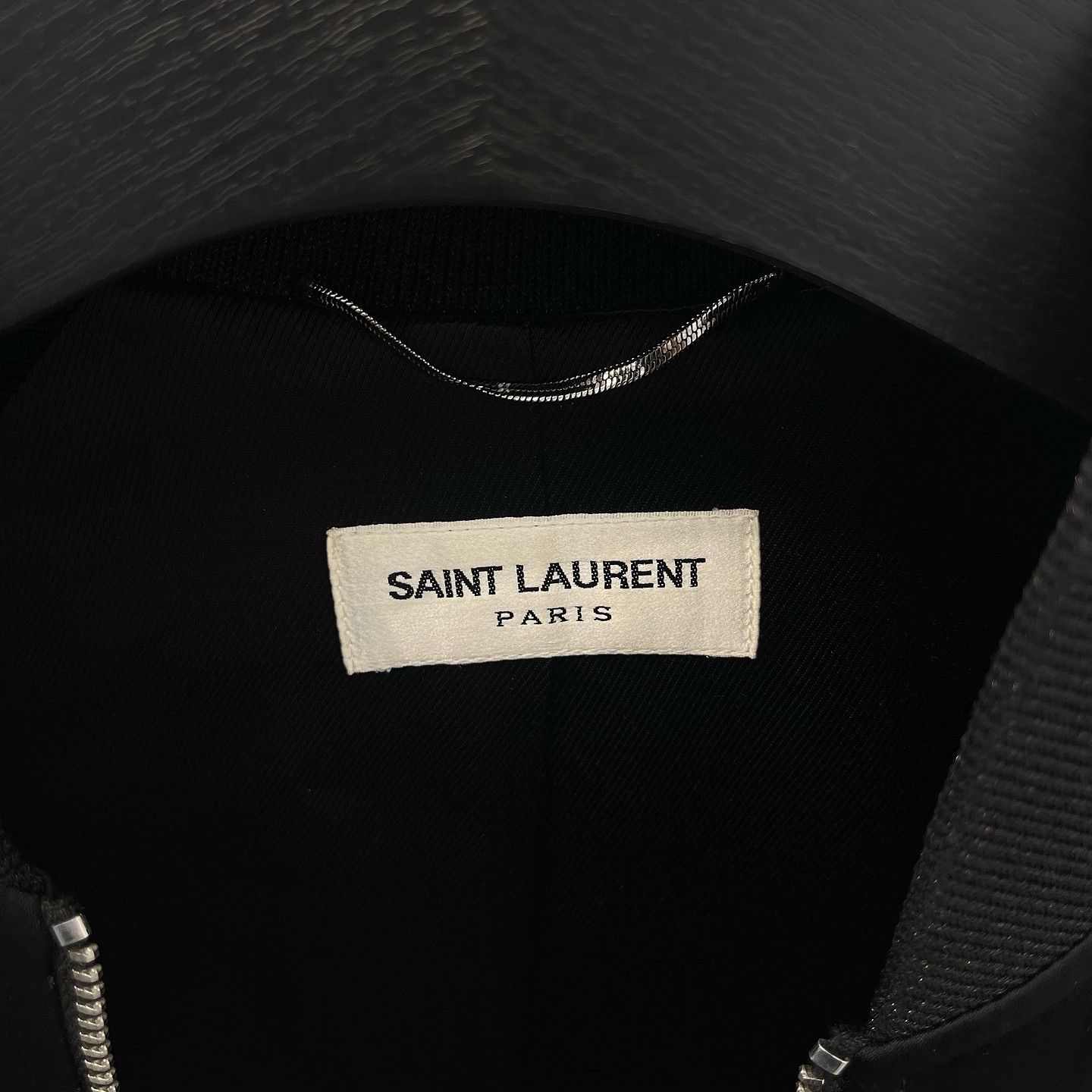 Saint Laurent Paris Saint Laurent Shark Embroidered Bomber Jacket Size 48 Size US M / EU 48-50 / 2 - 3 Thumbnail