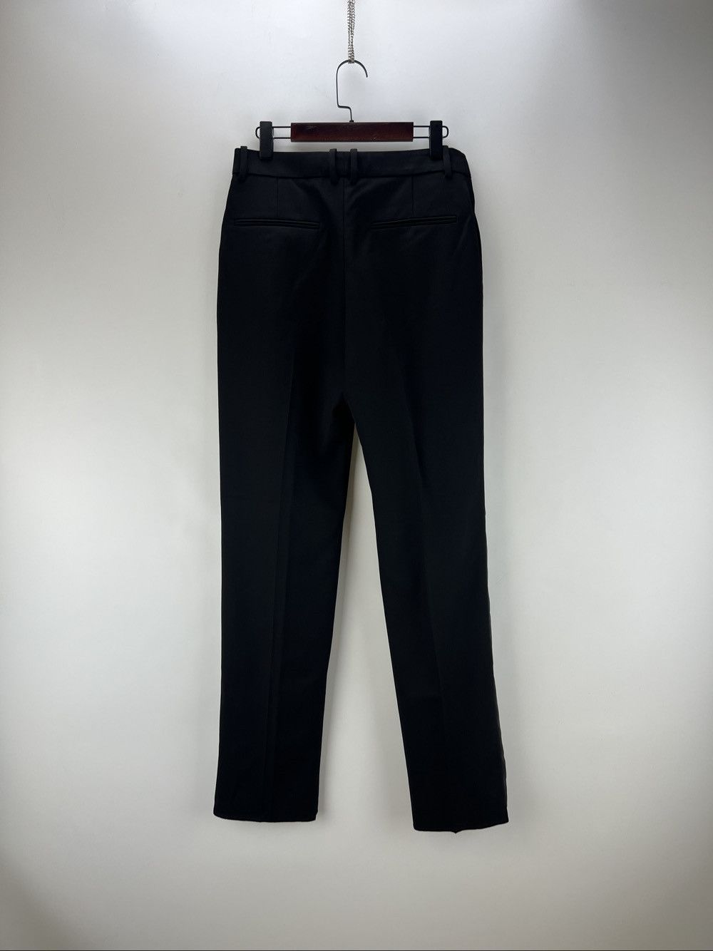 Saint Laurent Paris Saint Laurent Black Trousers Size 28 Size US 40 / EU 56 - 2 Thumbnail