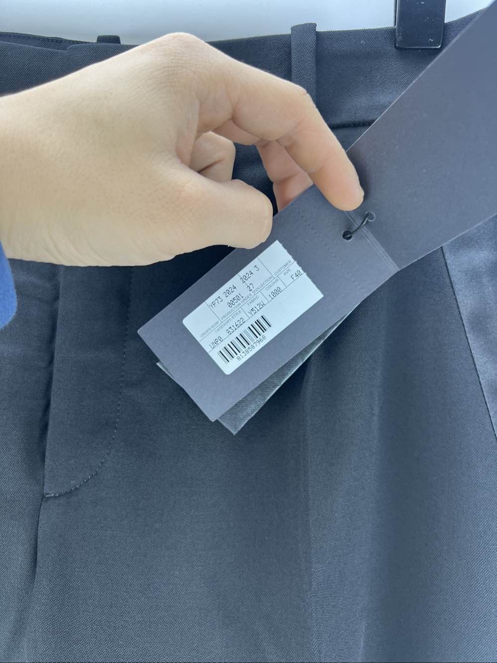 Saint Laurent Paris Saint Laurent Black Trousers Size 28 Size US 40 / EU 56 - 5 Thumbnail