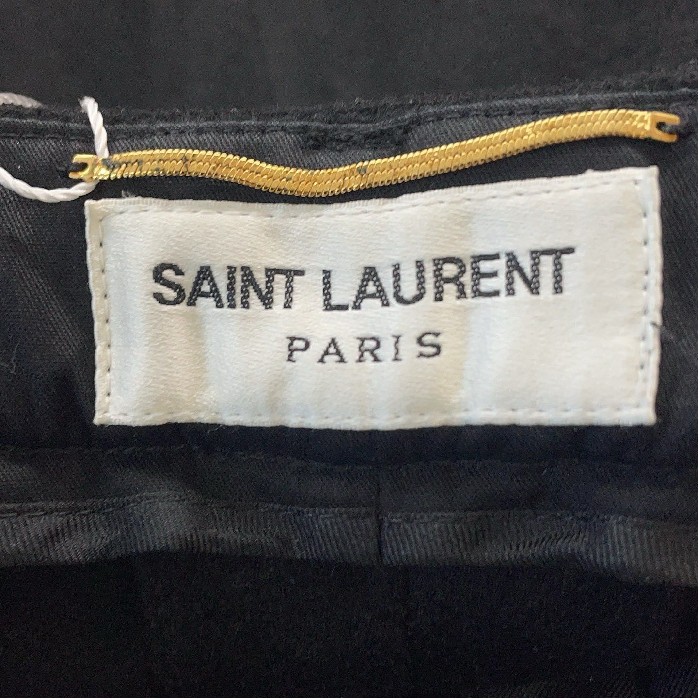 Saint Laurent Paris Saint Laurent Wool Cashmere Shorts Black Size 36 Size 26" / US 2 / IT 38 - 3 Thumbnail