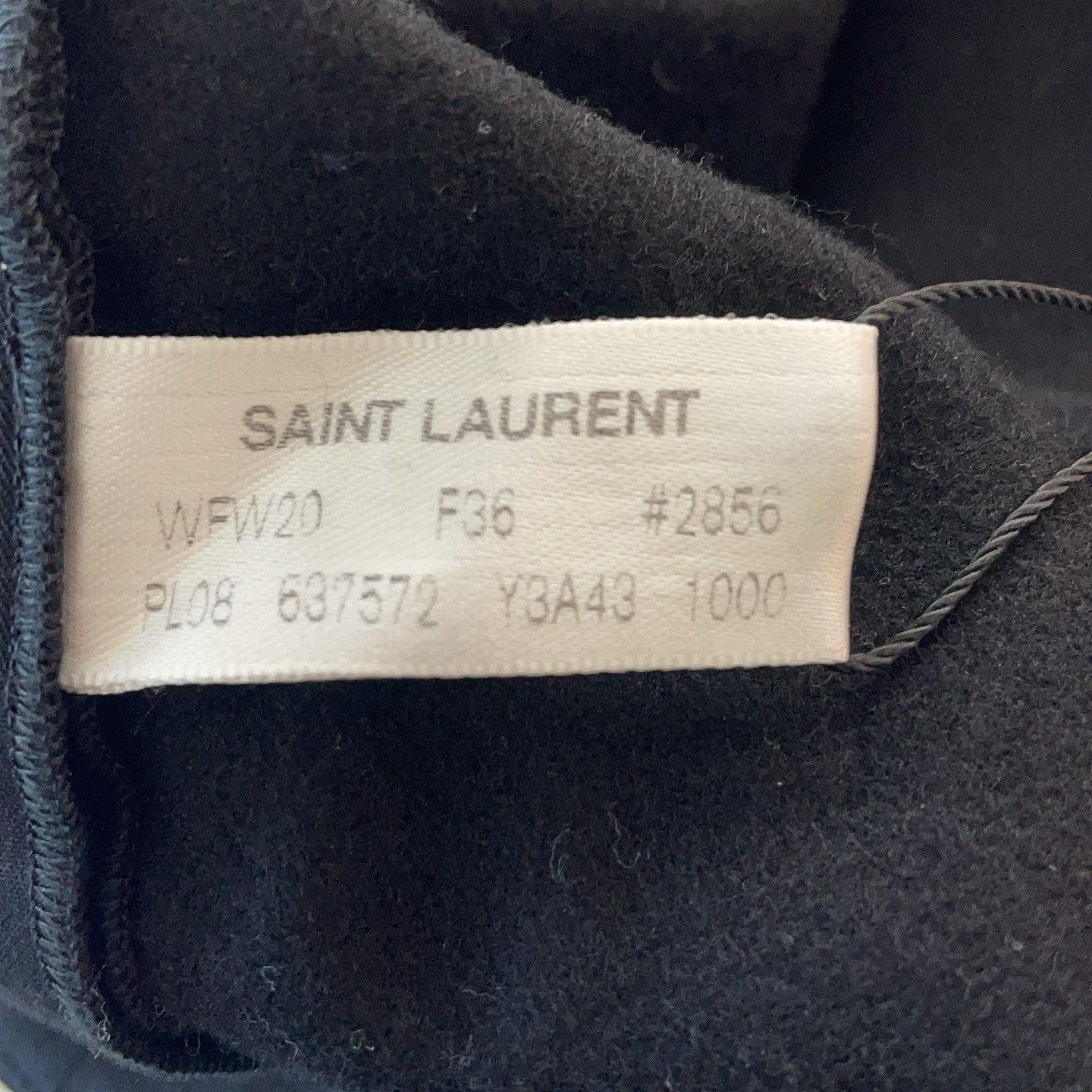 Saint Laurent Paris Saint Laurent Wool Cashmere Shorts Black Size 36 Size 26" / US 2 / IT 38 - 4 Thumbnail