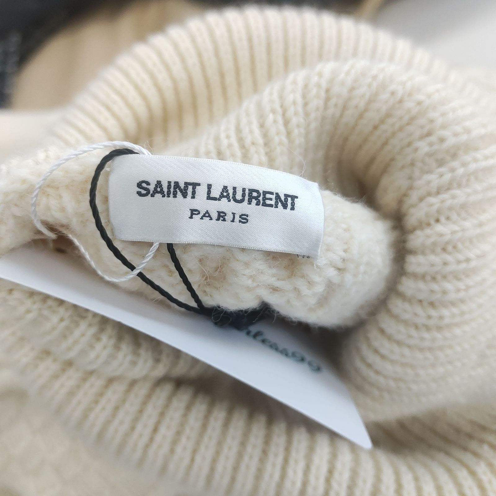 Saint Laurent Paris Saint Laurent Cable Knit Turtleneck Sweater Size S Size S / US 4 / IT 40 - 3 Thumbnail