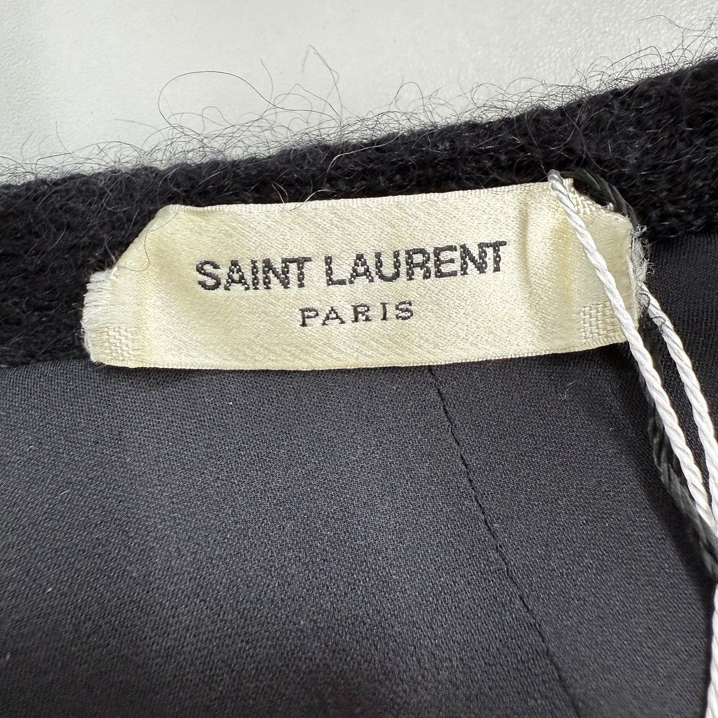 Saint Laurent Paris Saint Laurent Studded Mohair Cardigan Size XS Size XS / US 0-2 / IT 36-38 - 3 Thumbnail