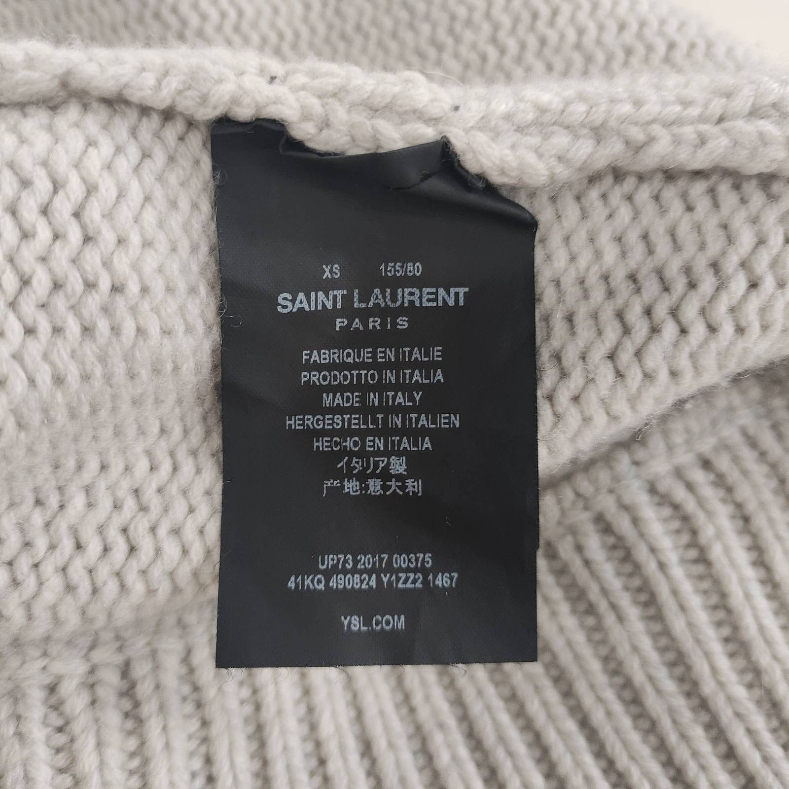 Saint Laurent Paris Saint Laurent Cashmere V-Neck Cardigan Size XS Size XS / US 0-2 / IT 36-38 - 5 Thumbnail