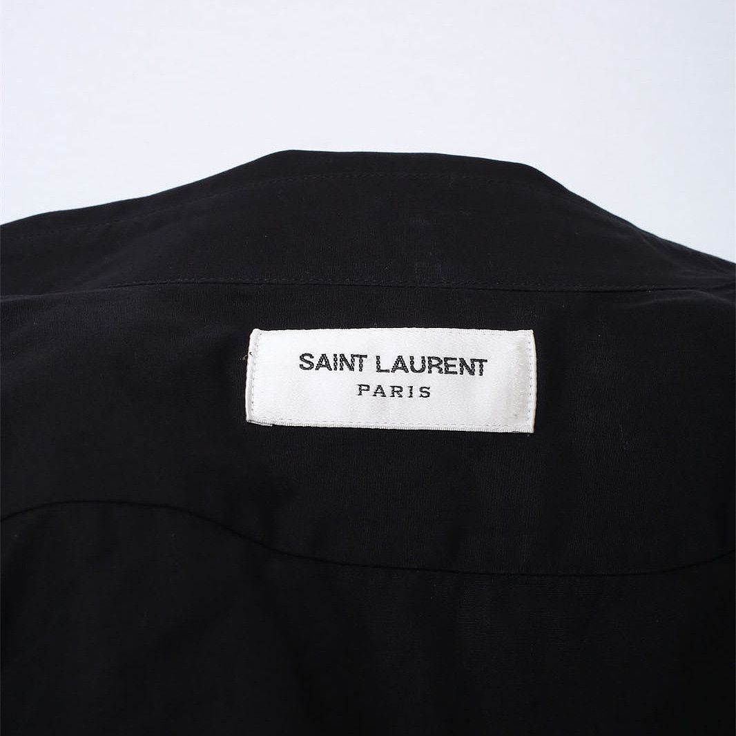 Saint Laurent Paris Saint Laurent Solid Shirt Size 38 Size US S / EU 44-46 / 1 - 9 Thumbnail