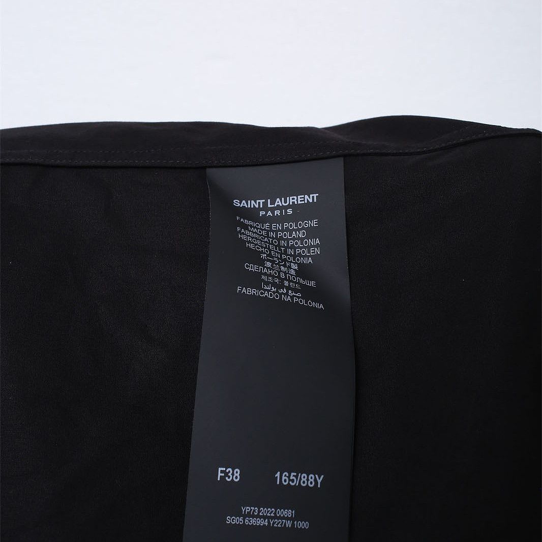 Saint Laurent Paris Saint Laurent Solid Shirt Size 38 Size US S / EU 44-46 / 1 - 10 Thumbnail