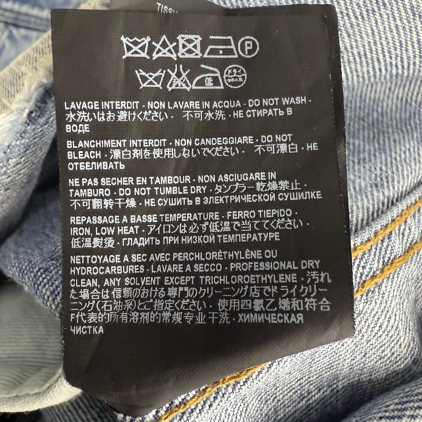 Saint Laurent Paris Saint Laurent Blue Denim Overalls Size 28 Size 28" / US 6 / IT 42 - 5 Thumbnail