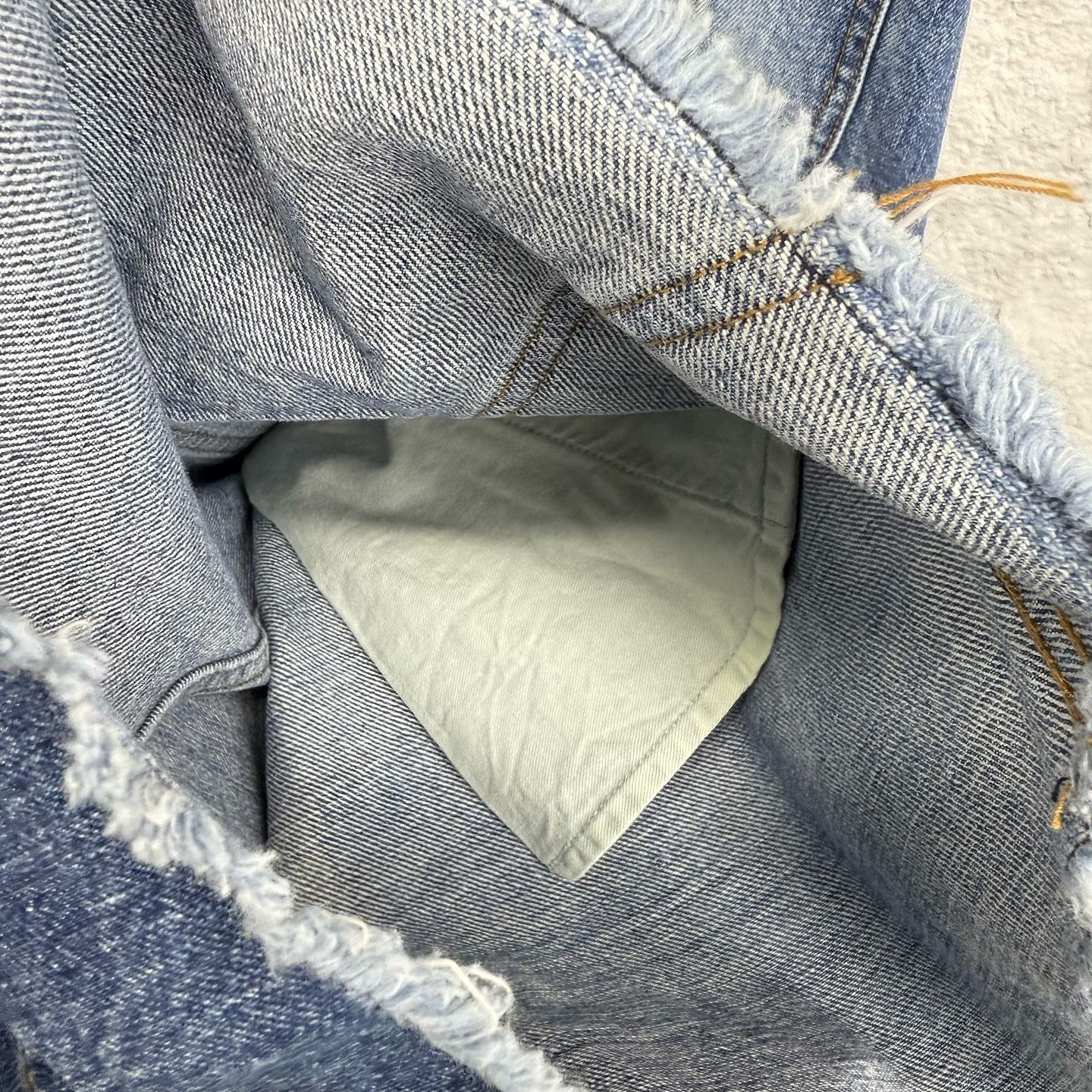 Saint Laurent Paris Saint Laurent Blue Denim Overalls Size 28 Size 28" / US 6 / IT 42 - 7 Thumbnail