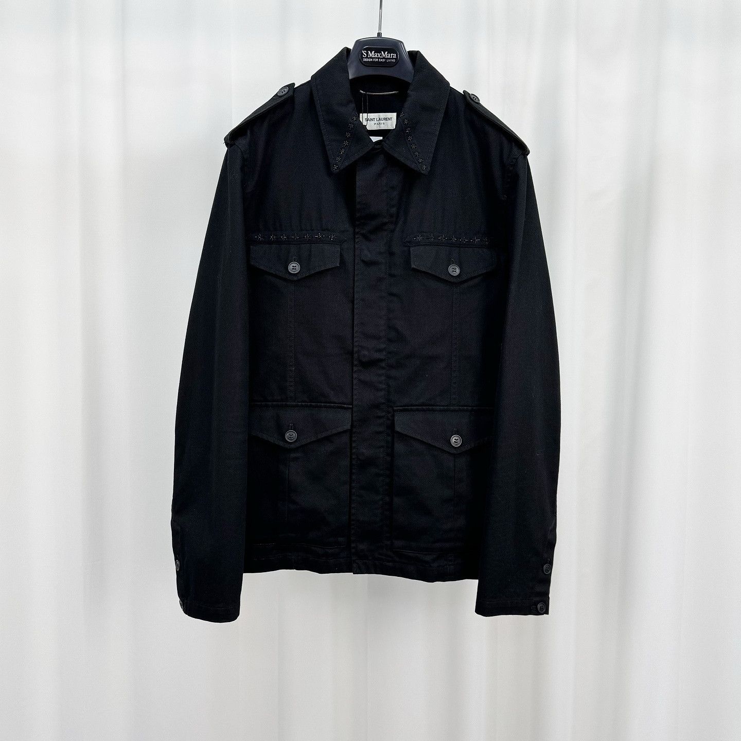 Saint Laurent Paris Saint Laurent Embellished Light Jacket Size S Size US S / EU 44-46 / 1 - 5 Thumbnail