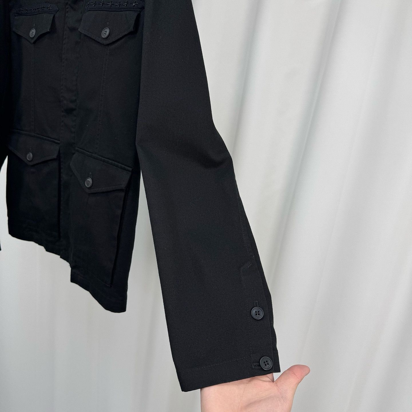 Saint Laurent Paris Saint Laurent Embellished Light Jacket Size S Size US S / EU 44-46 / 1 - 7 Thumbnail
