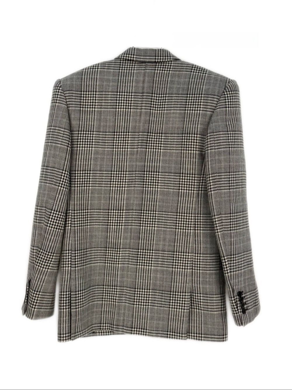 Saint Laurent Paris Saint Laurent Plaid Blazer Size 38 Size S / US 4 / IT 40 - 2 Thumbnail