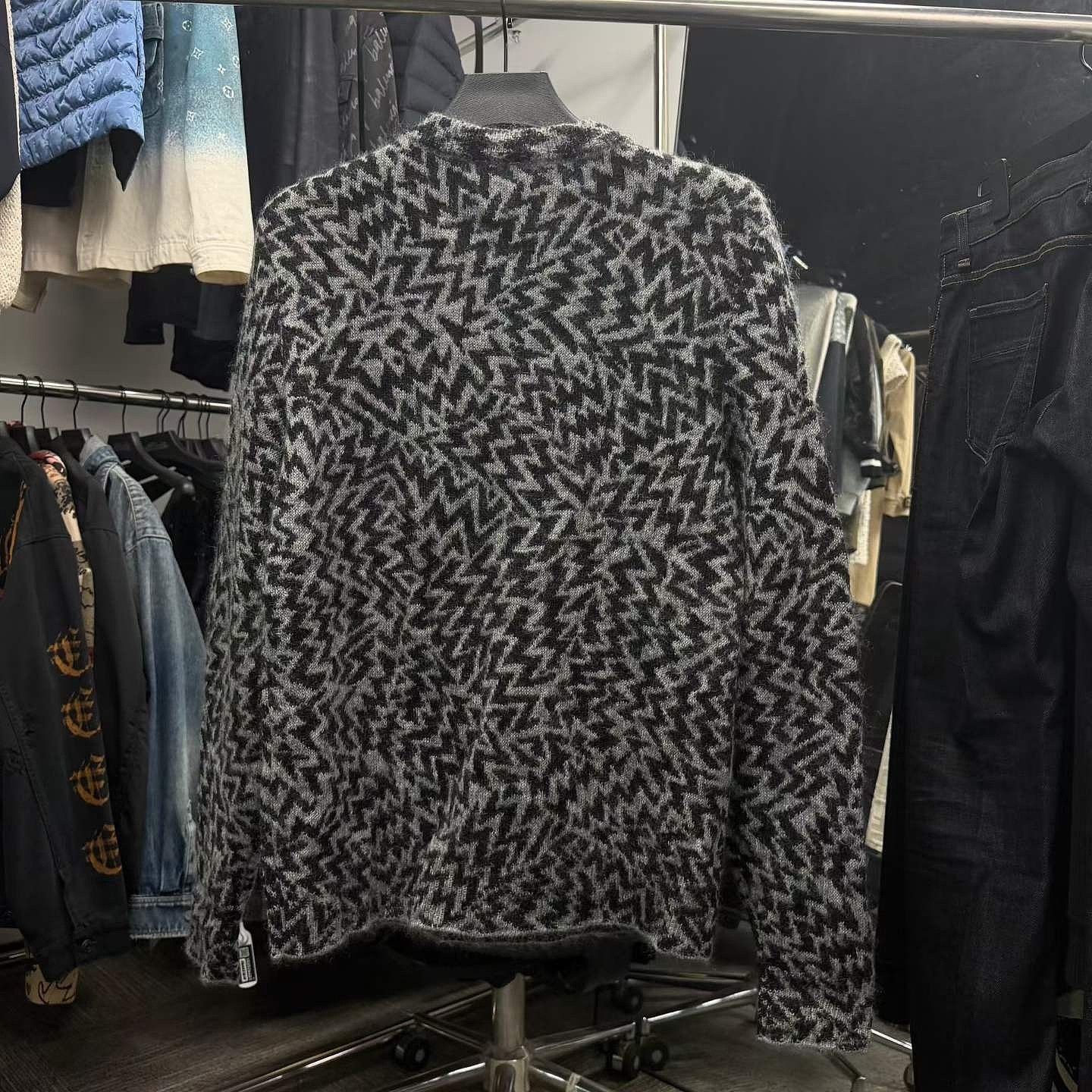 Saint Laurent Paris Saint Laurent Comics Jacquard Crew Neck Sweater Size S Size S / US 4 / IT 40 - 2 Thumbnail