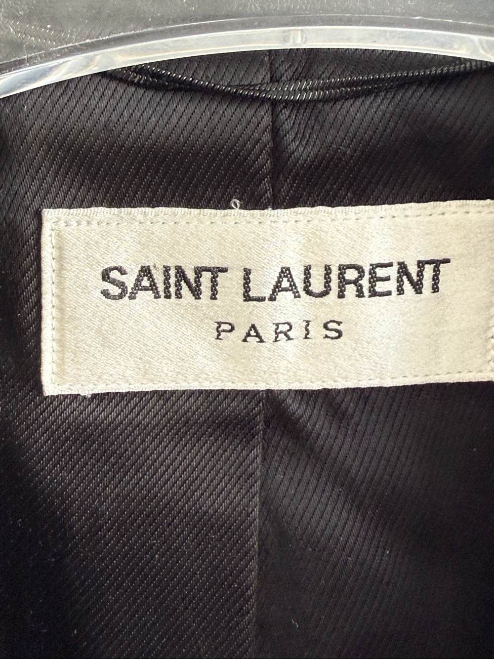 Saint Laurent Paris Saint Laurent Leather Biker Jacket Size 38 Size S / US 4 / IT 40 - 3 Thumbnail