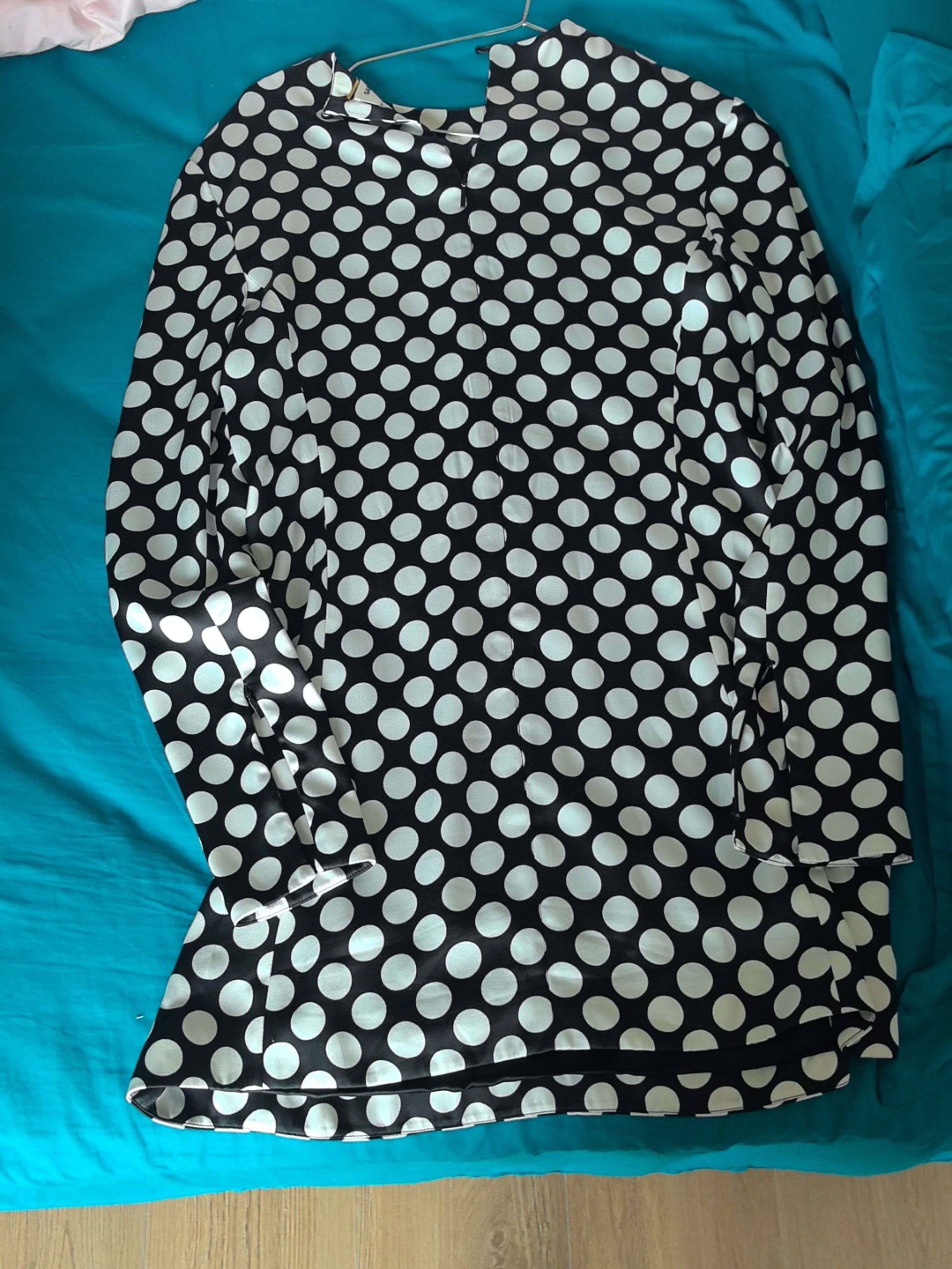 Saint Laurent Paris Saint Laurent Polka Dot Dress Size 36 Size XS / US 0-2 / IT 36-38 - 2 Thumbnail