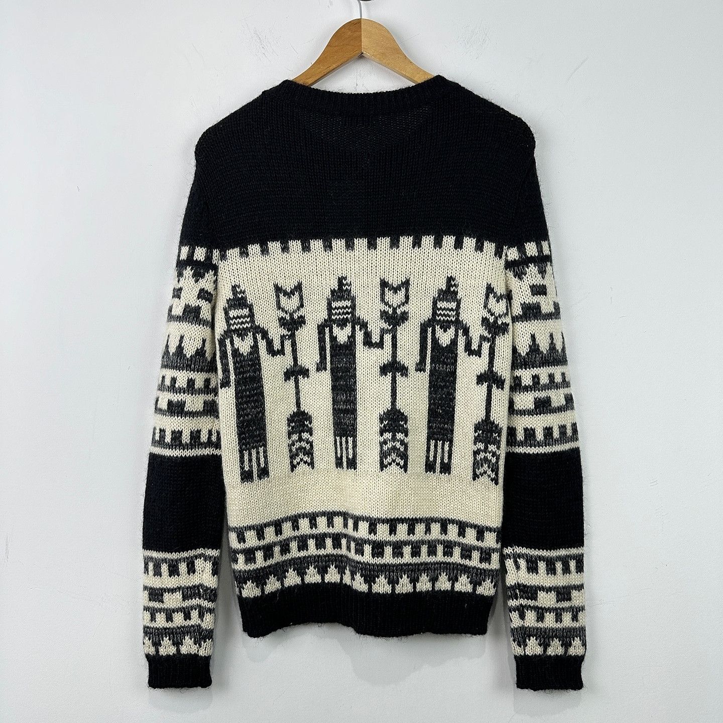 Saint Laurent Paris Saint Laurent Graphic Pattern Sweater Size XS Size US XS / EU 42 / 0 - 2 Thumbnail