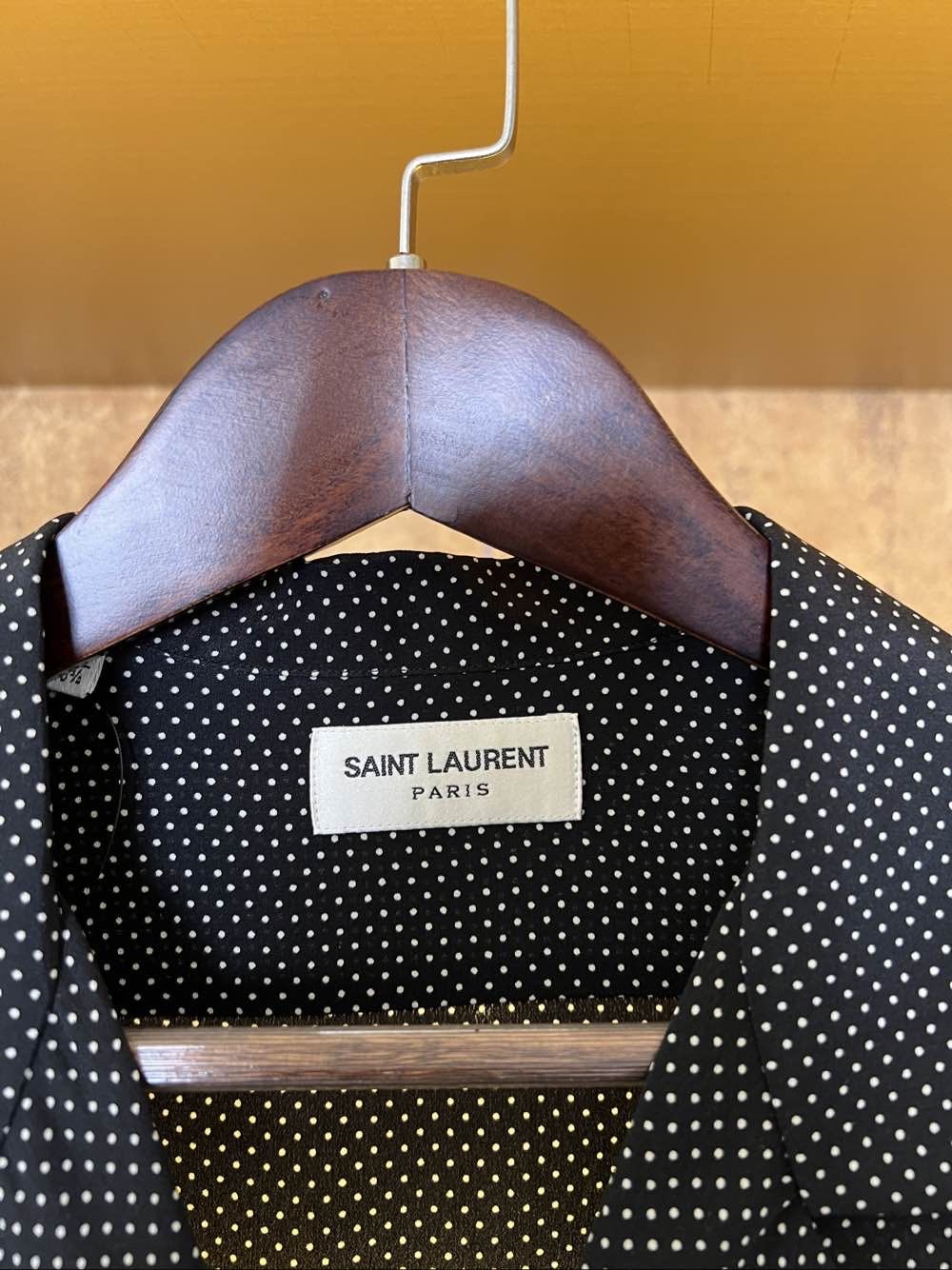 Saint Laurent Paris Saint Laurent Polka Dot Blouse Size 40 Size S / US 4 / IT 40 - 3 Thumbnail