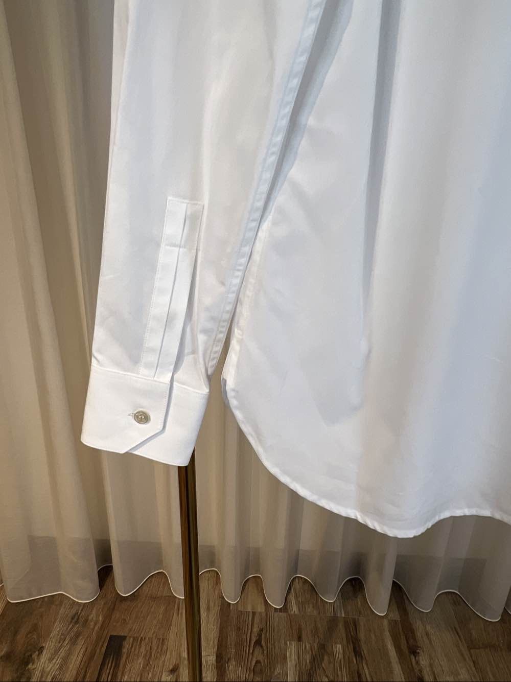 Saint Laurent Paris Saint Laurent White Button Up Shirt Size 38 Size S / US 4 / IT 40 - 9 Thumbnail