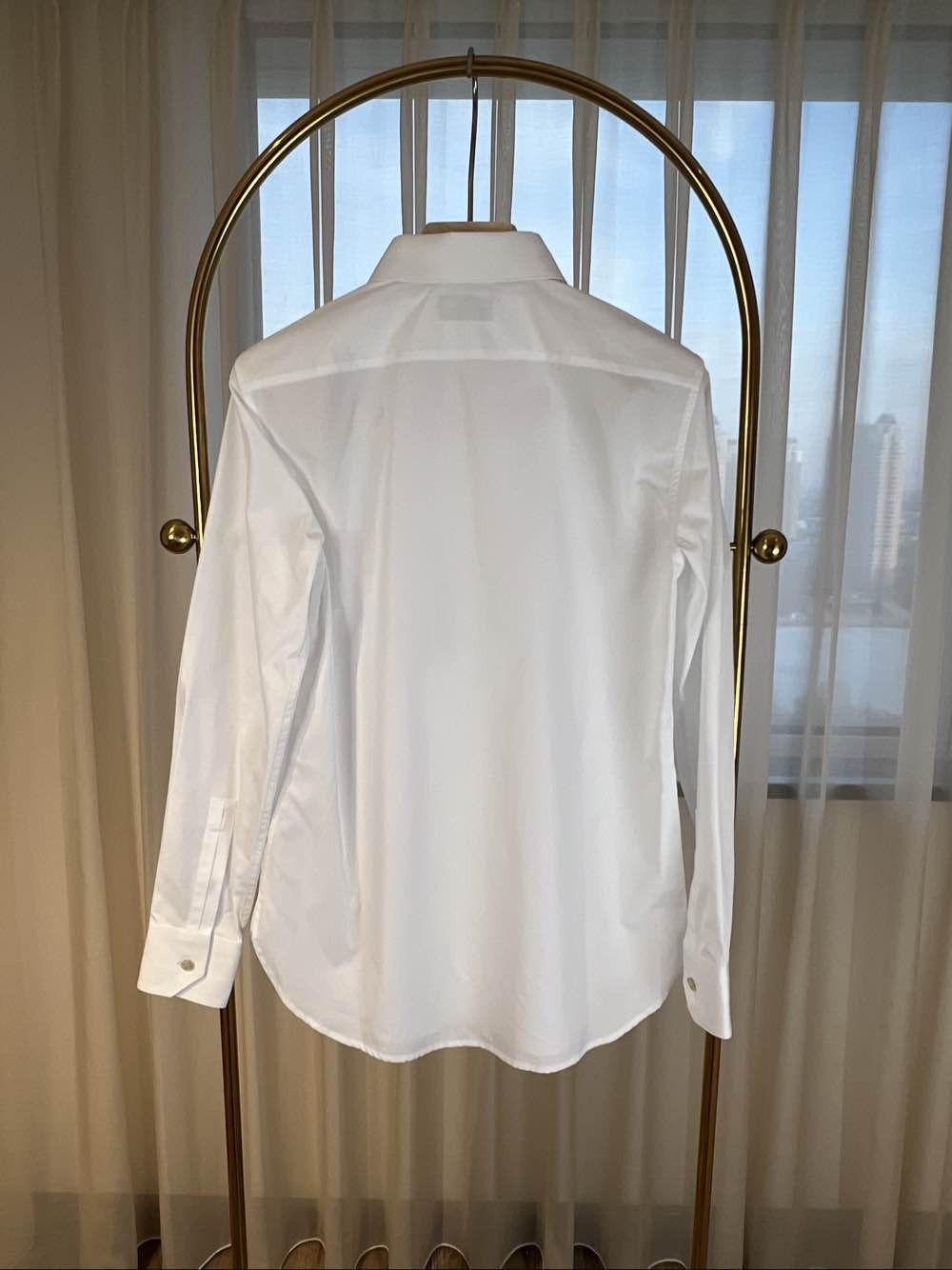 Saint Laurent Paris Saint Laurent White Button Up Shirt Size 38 Size S / US 4 / IT 40 - 2 Thumbnail