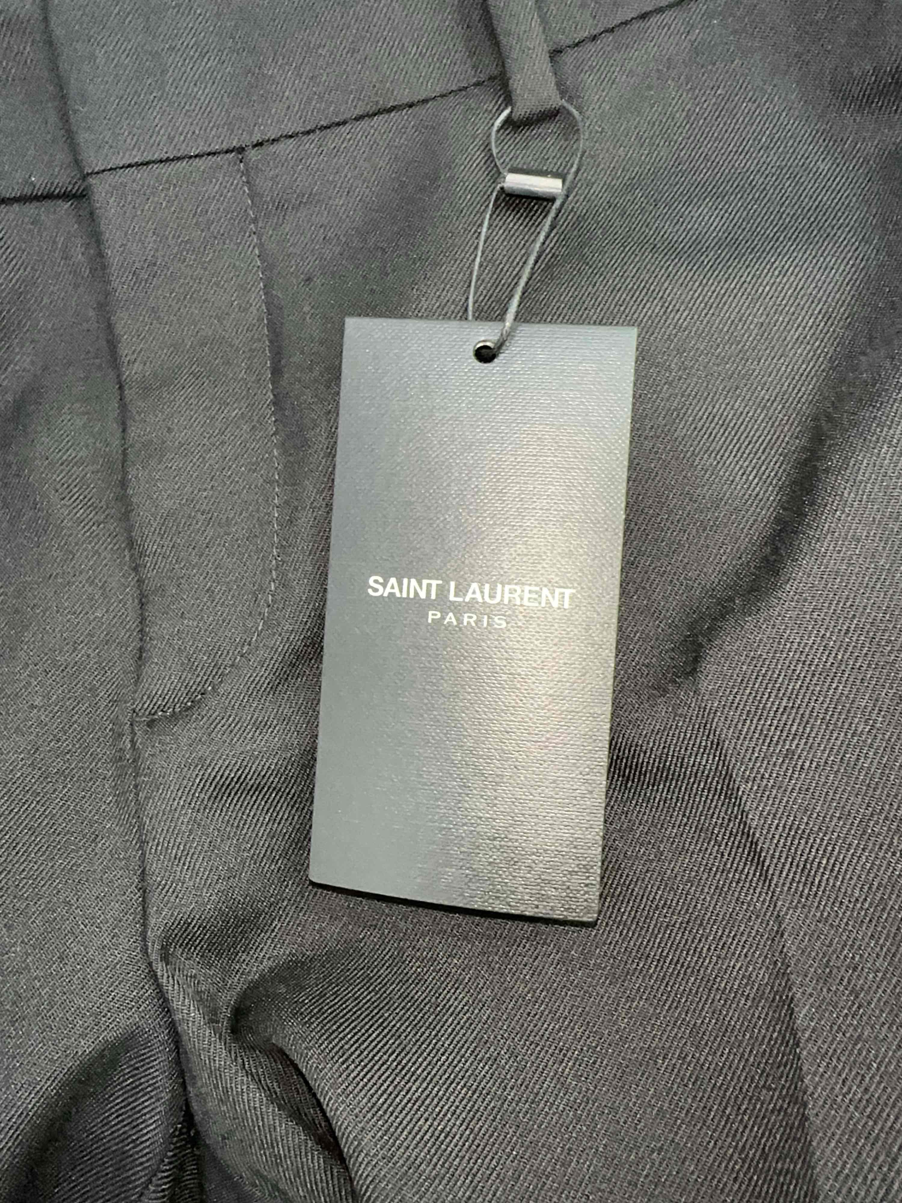 Saint Laurent Paris Saint Laurent Uniform Trousers Size 36 Size 26" / US 2 / IT 38 - 5 Thumbnail