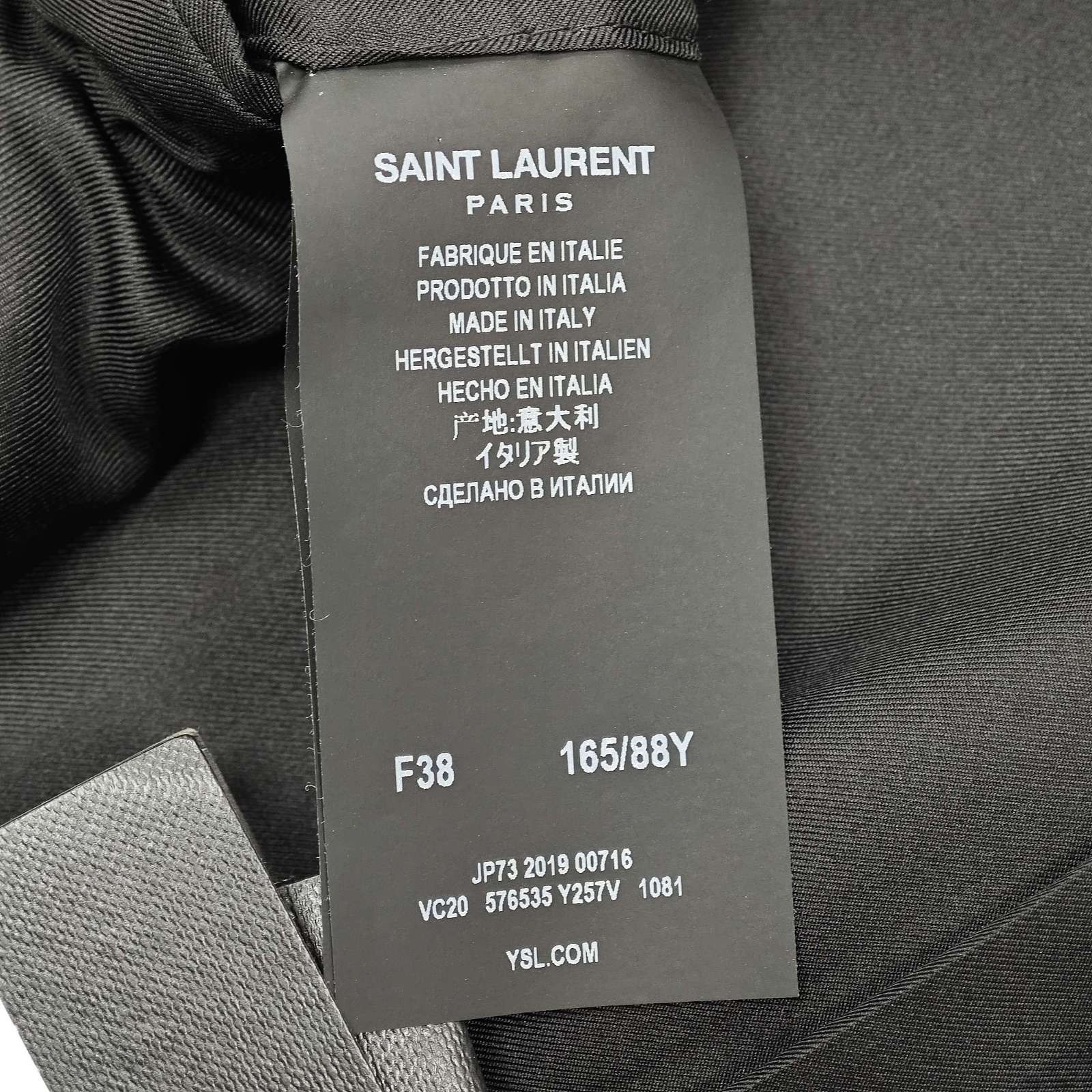 Saint Laurent Paris Saint Laurent Check Single Breasted Blazer Size 38 Size S / US 4 / IT 40 - 4 Thumbnail
