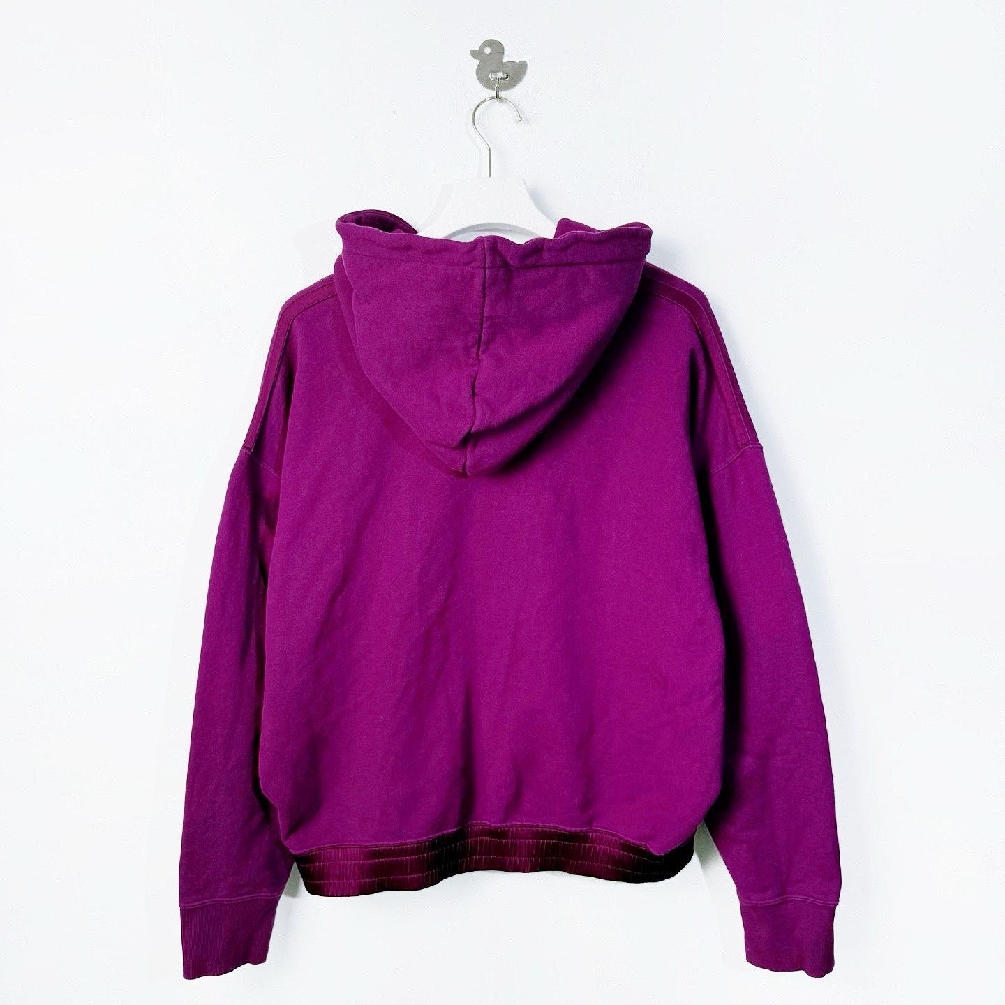 Saint Laurent Paris Saint Laurent Embroidered Logo Hoodie Purple Size XXL Size XXL / US 16-18 / IT 52-54 - 2 Thumbnail