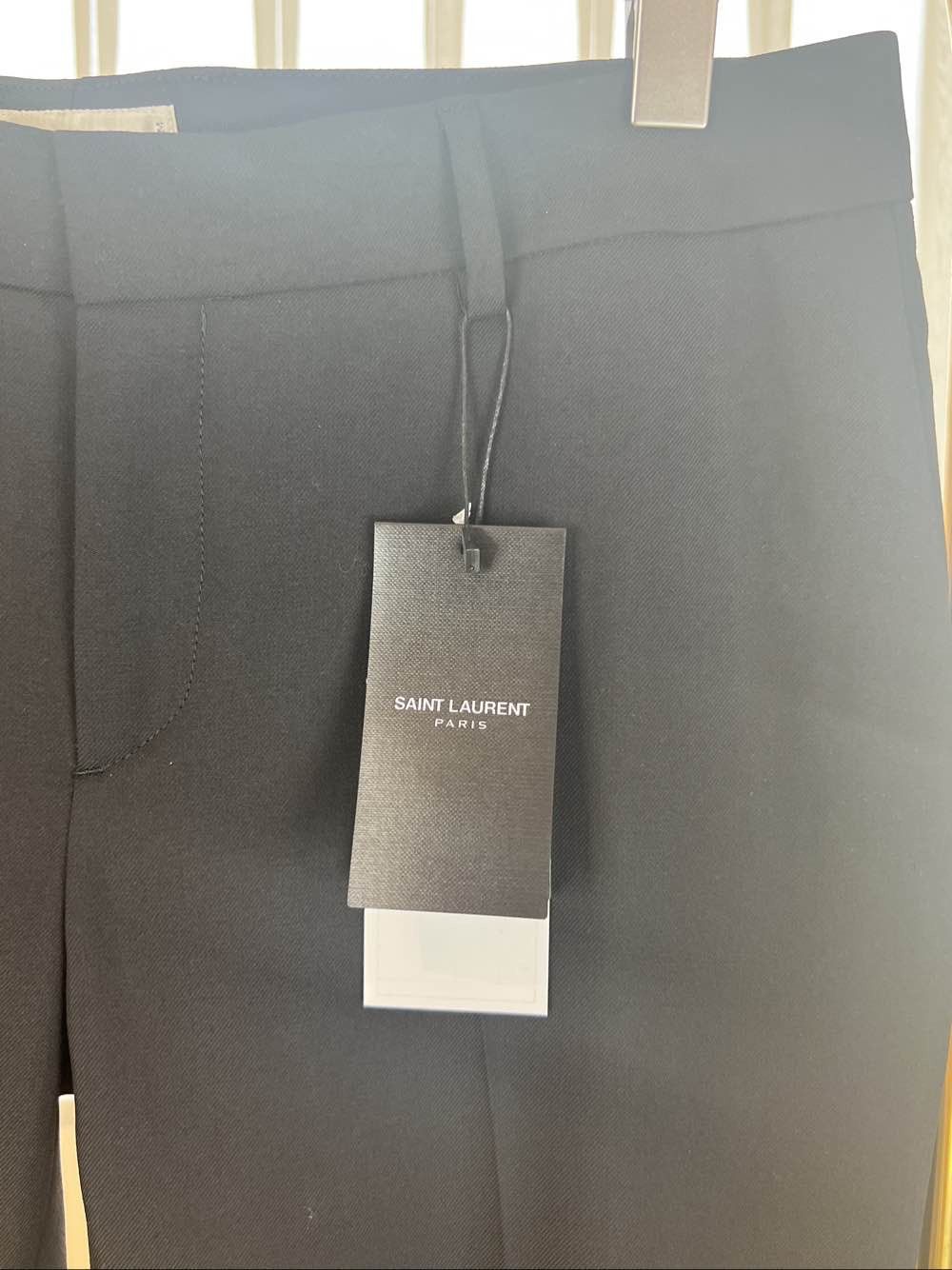 Saint Laurent Paris Saint Laurent Black Zipper Hem Casual Pants Size 30 Size US 40 / EU 56 - 5 Thumbnail