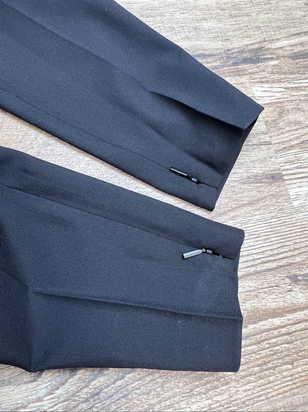 Saint Laurent Paris Saint Laurent Black Zipper Hem Casual Pants Size 30 Size US 40 / EU 56 - 7 Thumbnail