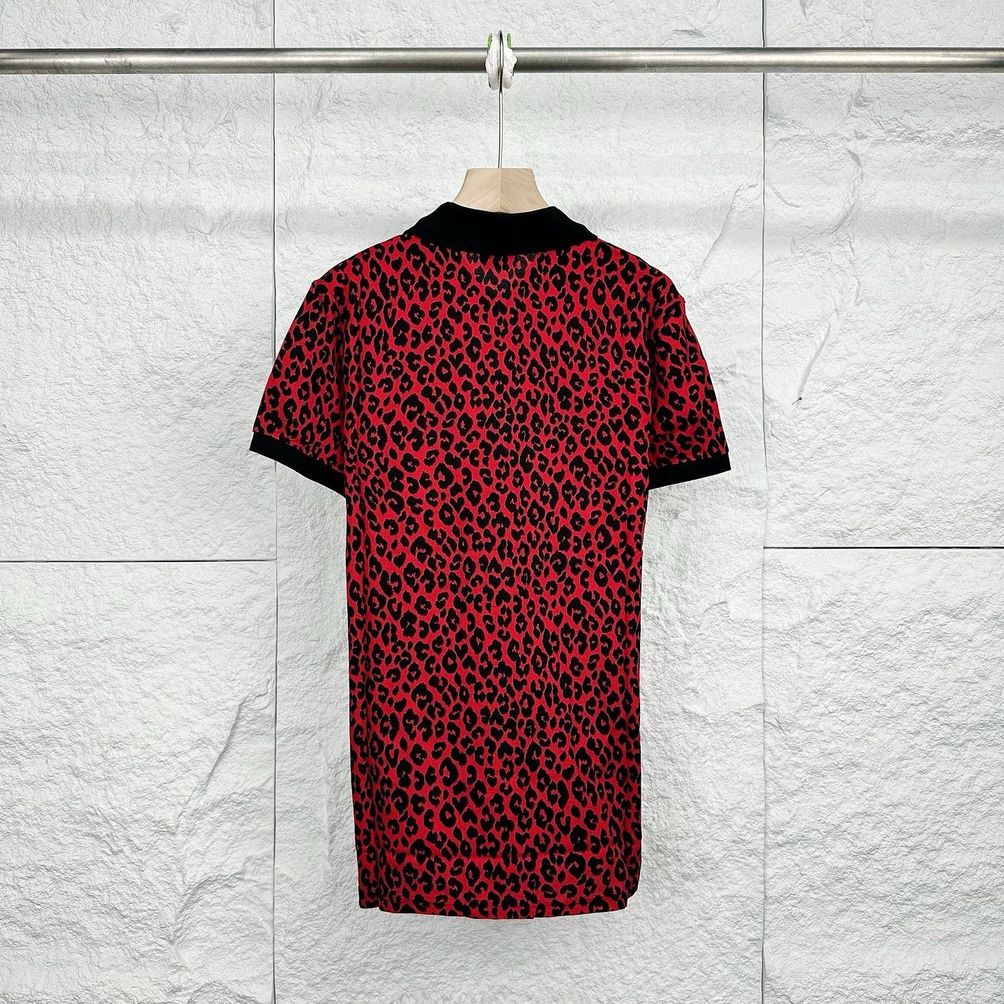 Saint Laurent Paris Saint Laurent Leopard Print Polo Size XS Size US XS / EU 42 / 0 - 2 Thumbnail