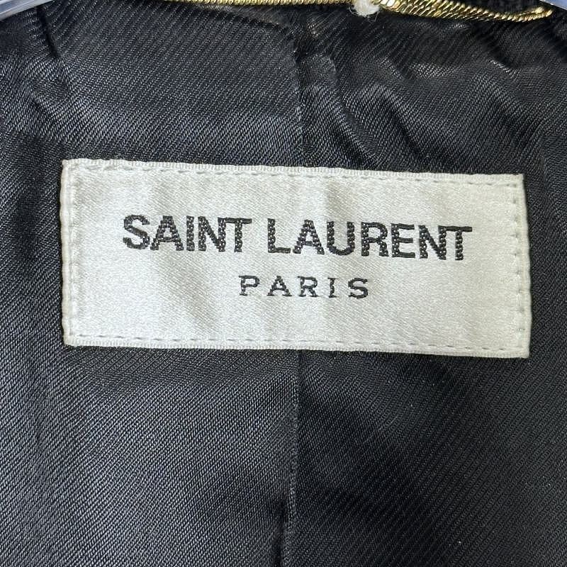 Saint Laurent Paris Saint Laurent Wool Varsity Jacket Size 38 Size S / US 4 / IT 40 - 3 Thumbnail