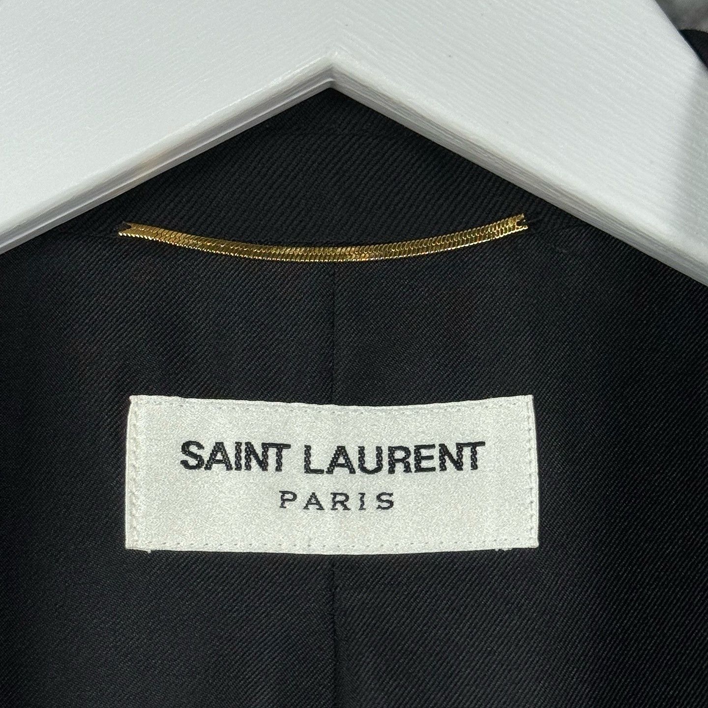 Saint Laurent Paris Saint Laurent Patch Logo Blazer Size 34 Size XS / US 0-2 / IT 36-38 - 3 Thumbnail