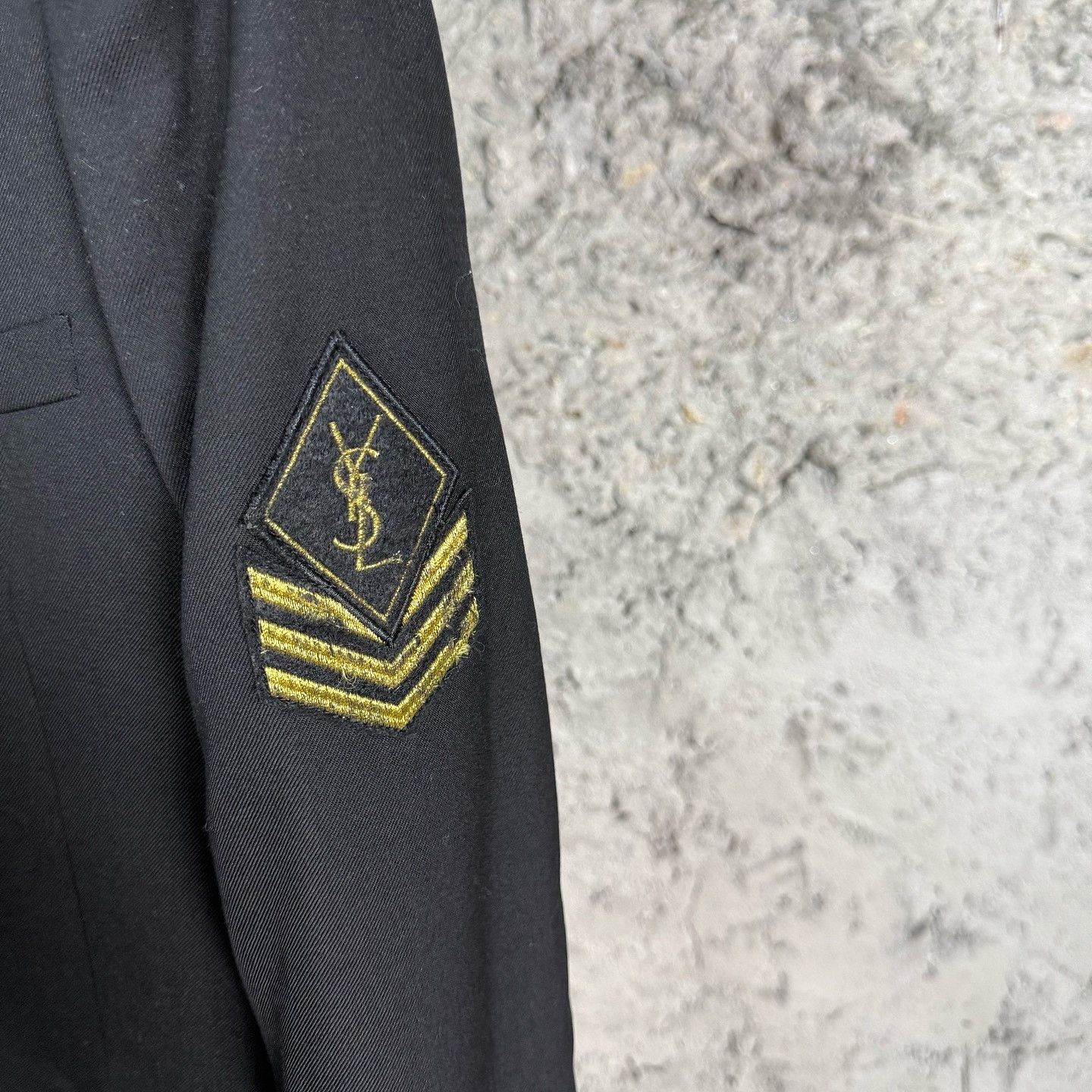 Saint Laurent Paris Saint Laurent Patch Logo Blazer Size 34 Size XS / US 0-2 / IT 36-38 - 7 Thumbnail