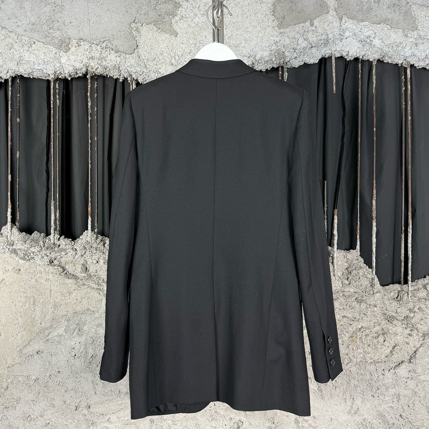 Saint Laurent Paris Saint Laurent Patch Logo Blazer Size 34 Size XS / US 0-2 / IT 36-38 - 2 Thumbnail