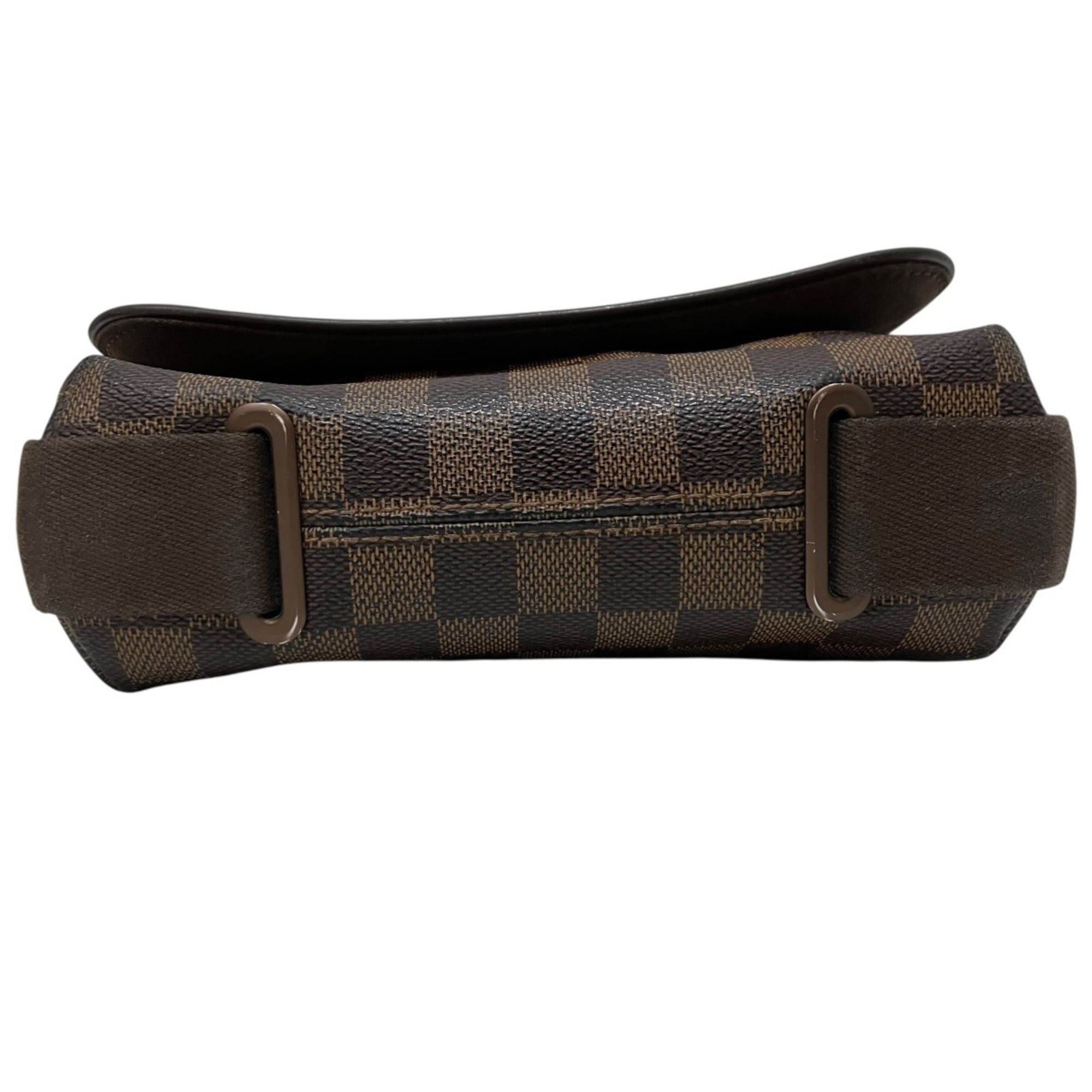 Louis Vuitton Louis Vuitton Brooklyn PM Shoulder Bag, Damier Toile Leather Size ONE SIZE - 3 Thumbnail