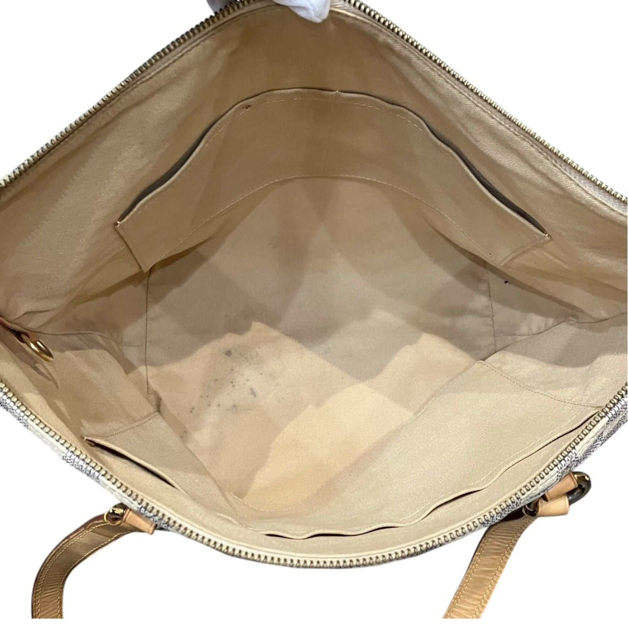 Louis Vuitton Louis Vuitton Totally MM Tote Bag, Damier Canvas Leather, N51262 Size ONE SIZE - 6 Thumbnail