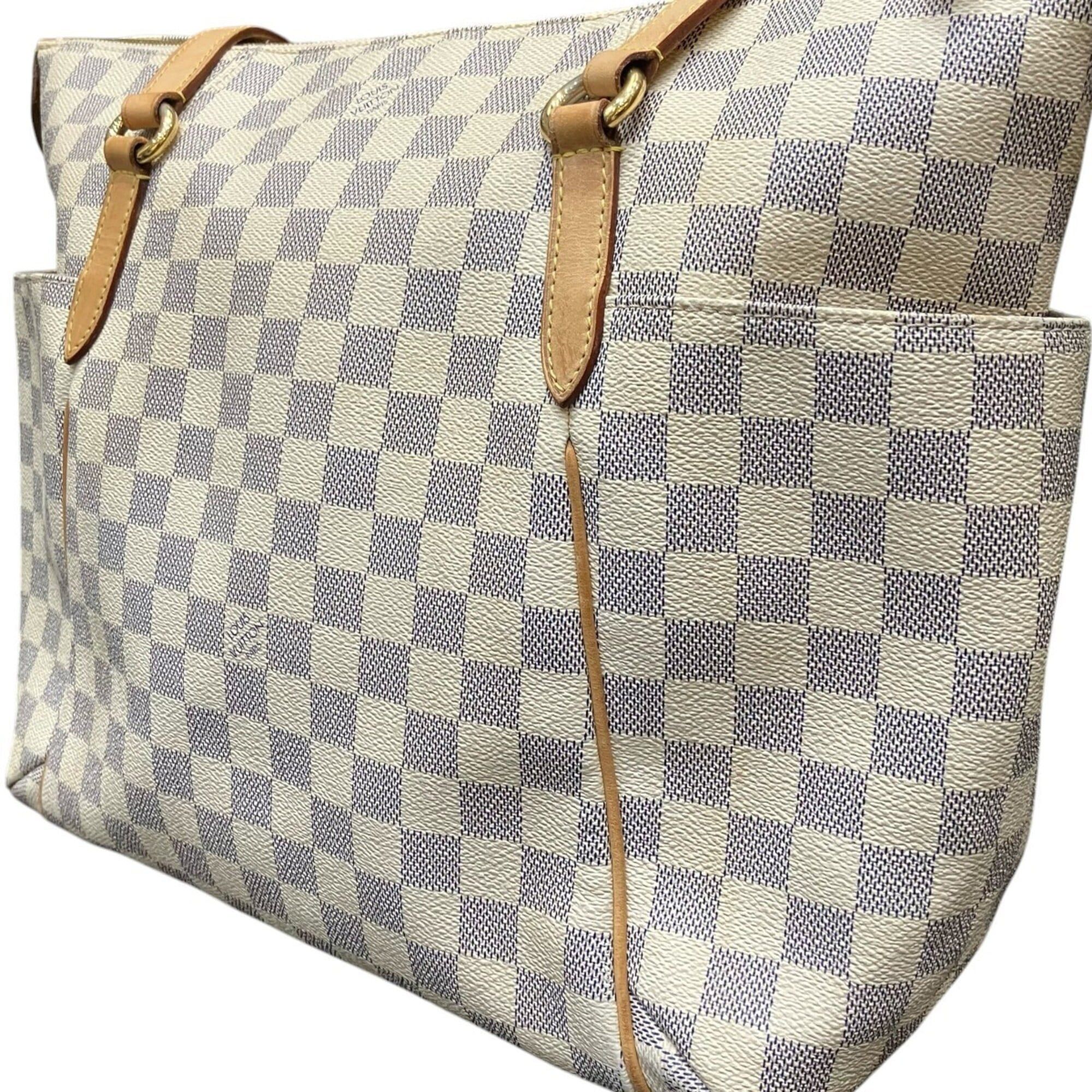 Louis Vuitton Louis Vuitton Totally MM Tote Bag, Damier Canvas Leather, N51262 Size ONE SIZE - 8 Thumbnail