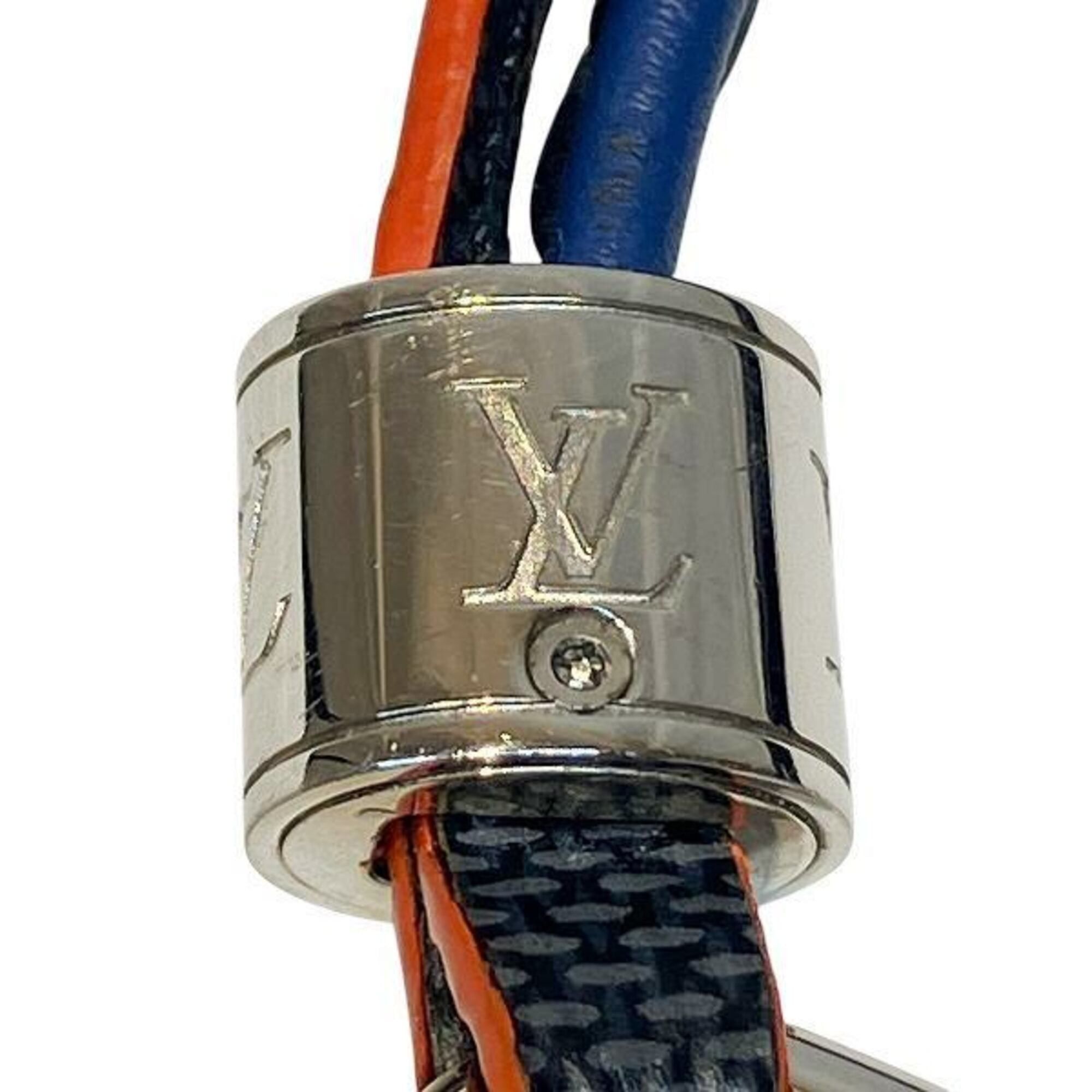 Louis Vuitton Louis Vuitton Damier Graphite Bracelet LV Trabre M6423E - Brand Accessories for Men and Women Size ONE SIZE - 5 Thumbnail