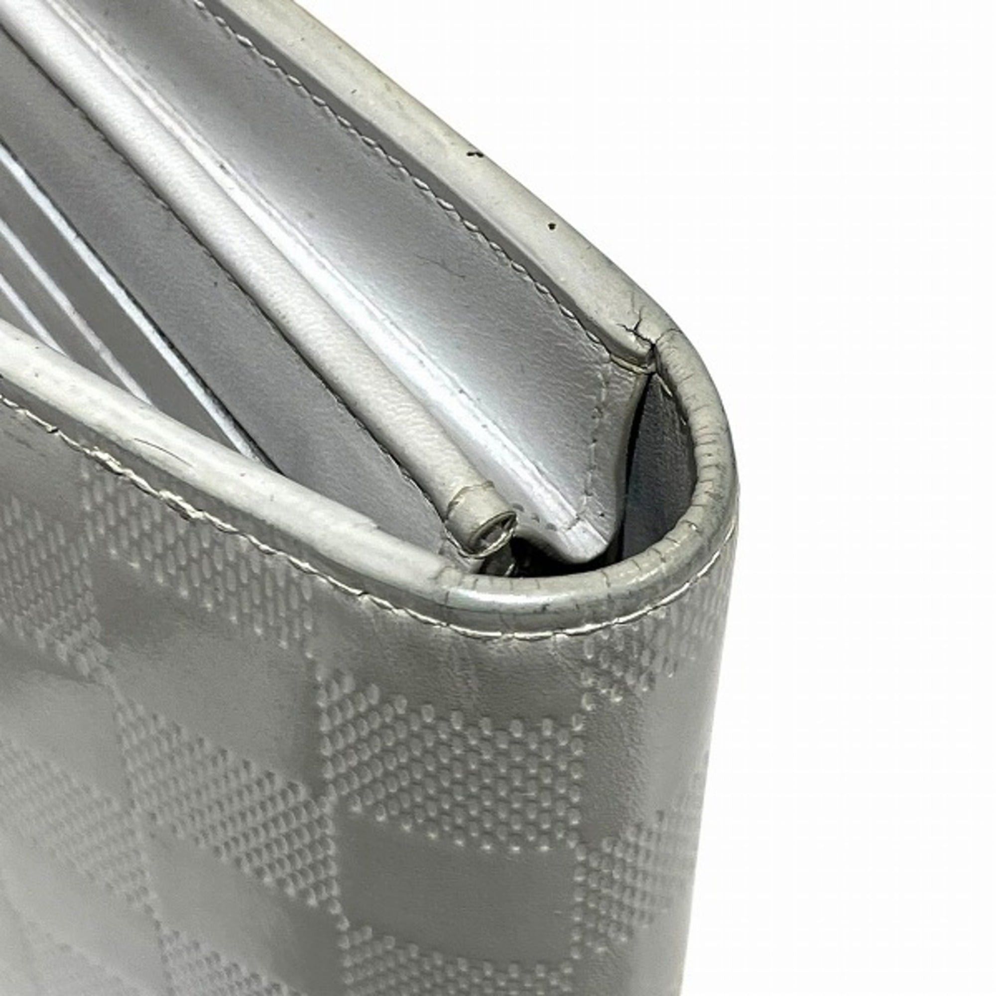 Louis Vuitton Louis Vuitton Damier Infini Portefeuille Brazza NM N60335 Long Wallet, Bi-fold Men's & Women's Size ONE SIZE - 9 Thumbnail
