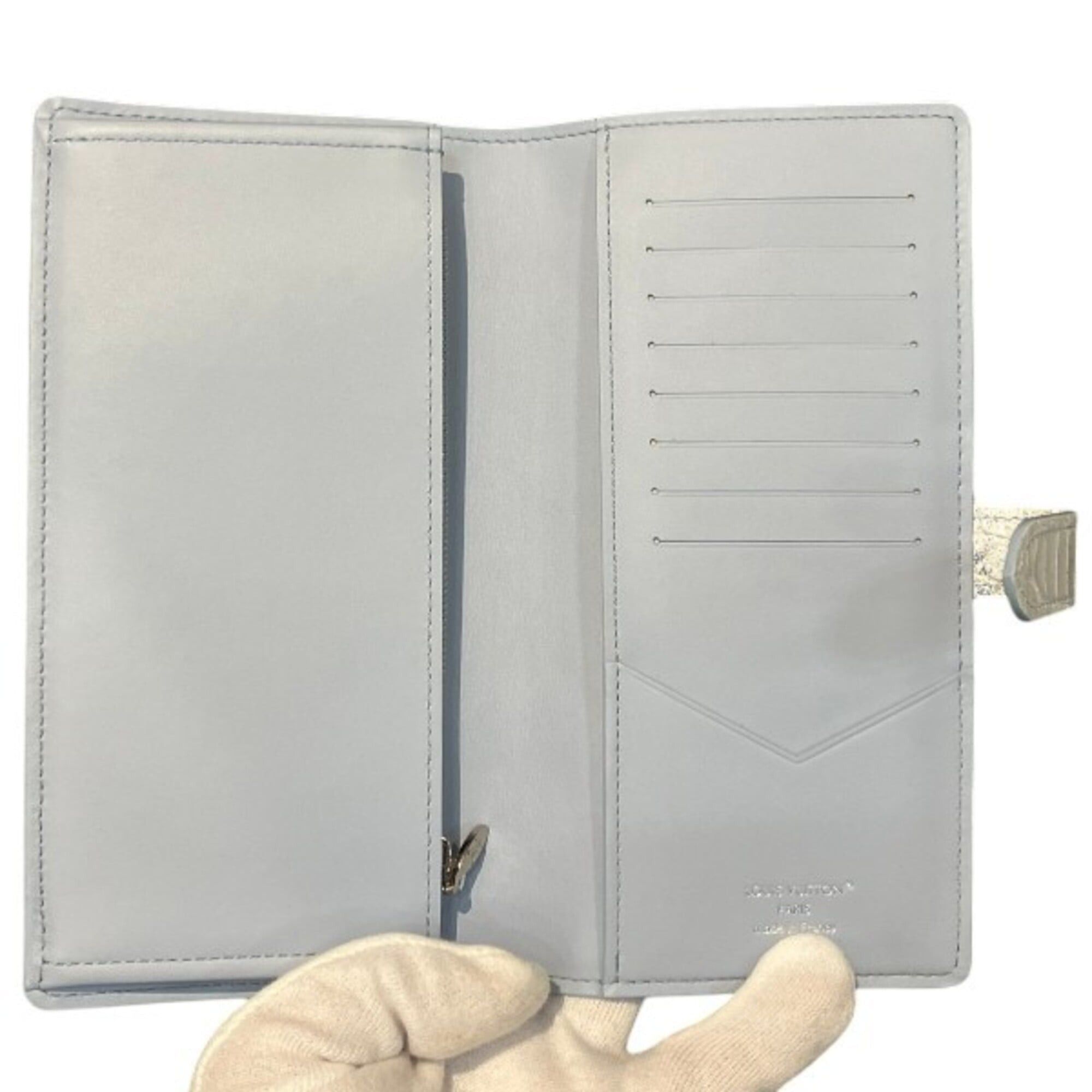Louis Vuitton Louis Vuitton Taurillon Vertecal Wallet (Model Number Unknown) - Women's Long Size ONE SIZE - 3 Thumbnail