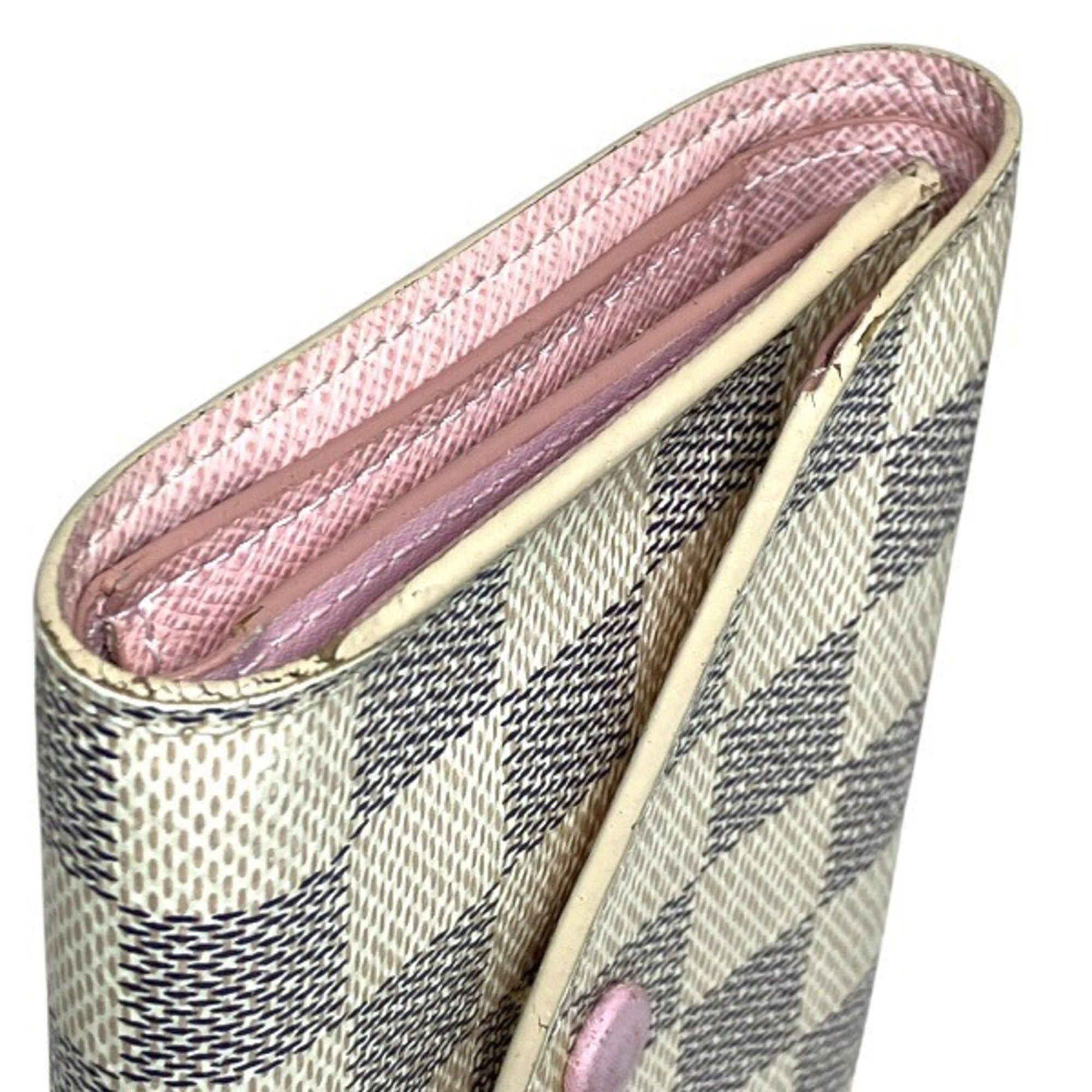 Louis Vuitton Louis Vuitton Damier Azur Portefeuille Victorine N64022 Tri-fold Wallet for Women Size ONE SIZE - 8 Thumbnail