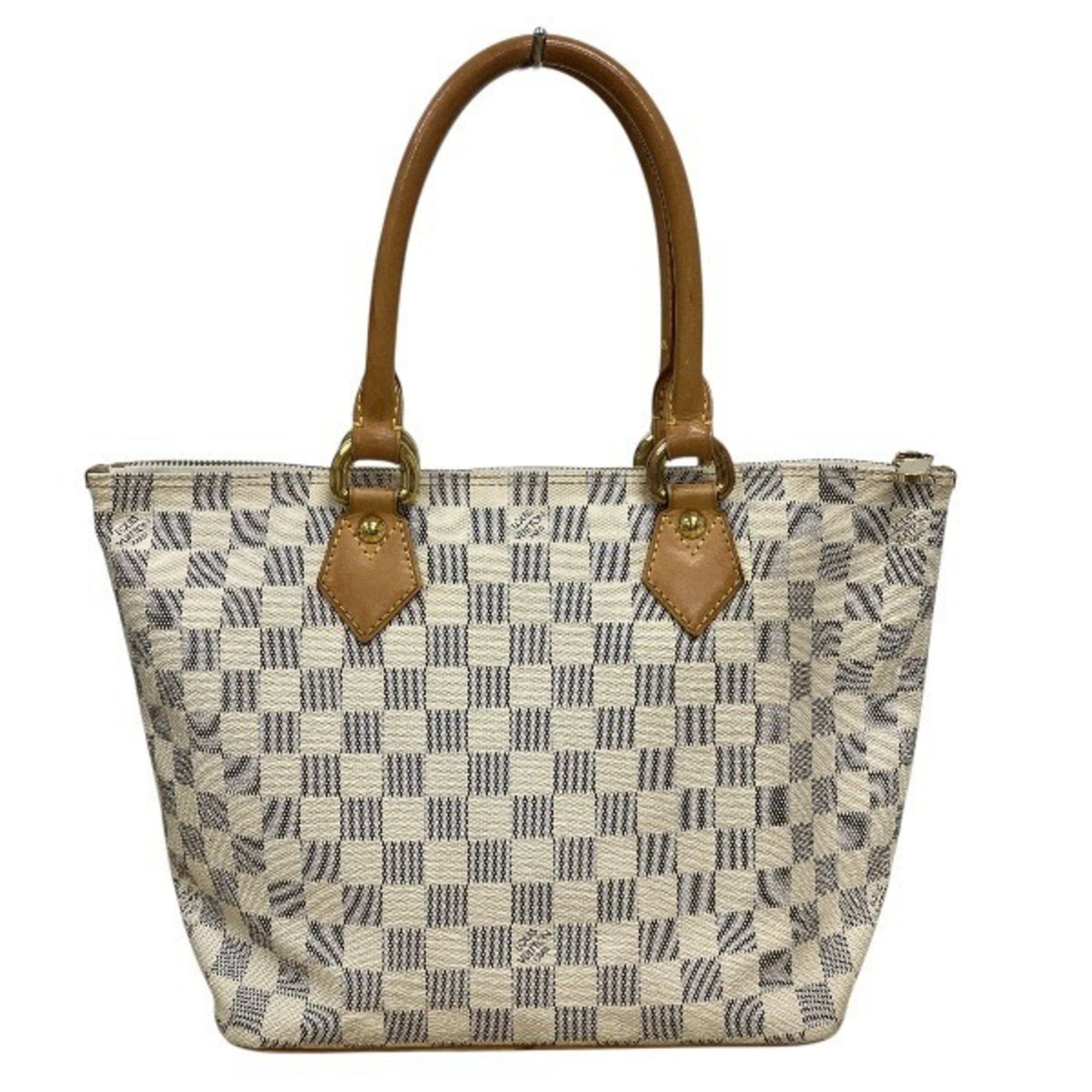 Louis Vuitton Louis Vuitton Damier Azur Saleya PM N51186 Handbag Tote Bag for Women Size ONE SIZE - 2 Thumbnail