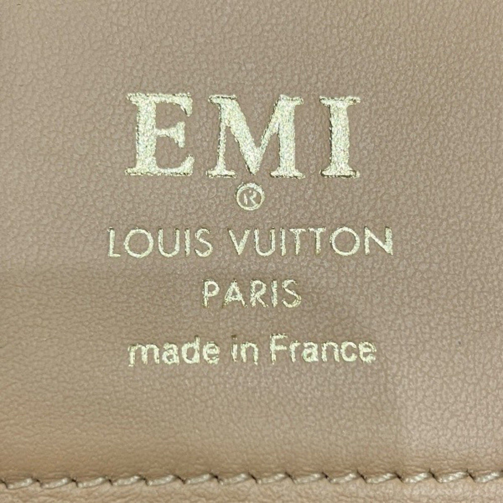 Louis Vuitton Louis Vuitton Taurillon LV Vertical M81330 Long Wallet for Men and Women Size ONE SIZE - 4 Thumbnail