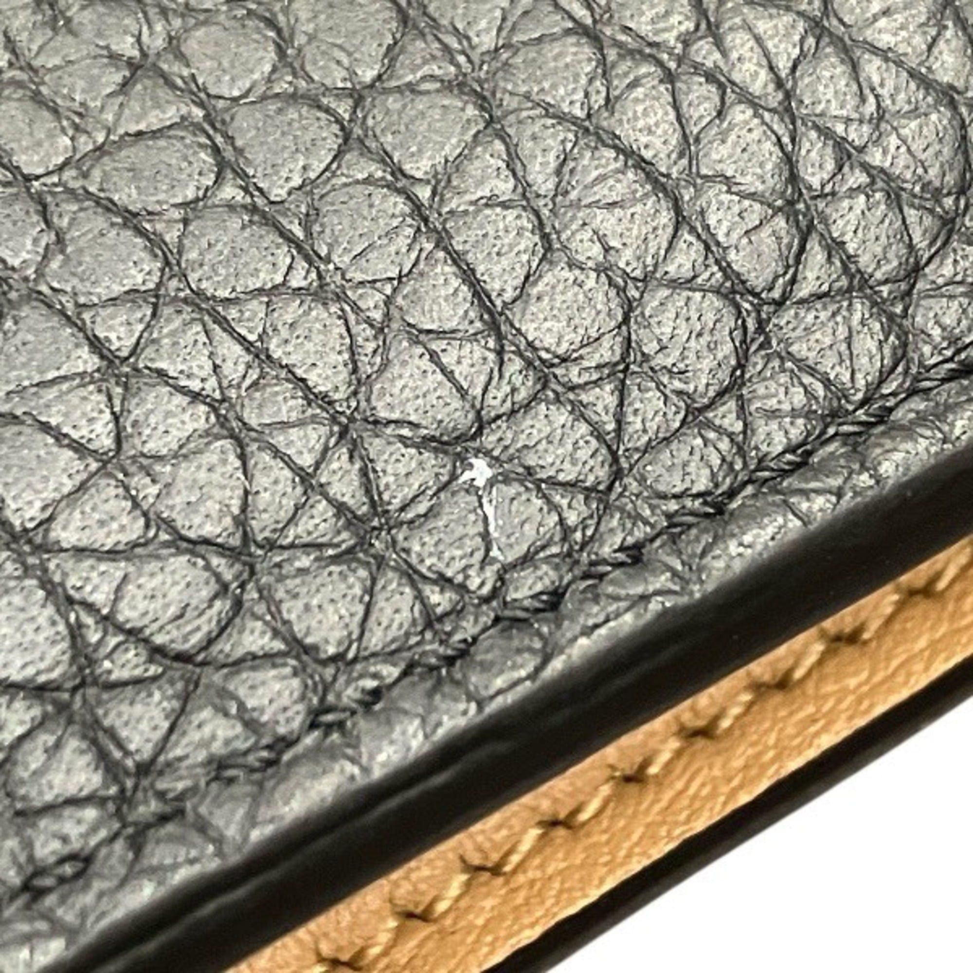 Louis Vuitton Louis Vuitton Taurillon LV Vertical M81330 Long Wallet for Men and Women Size ONE SIZE - 8 Thumbnail
