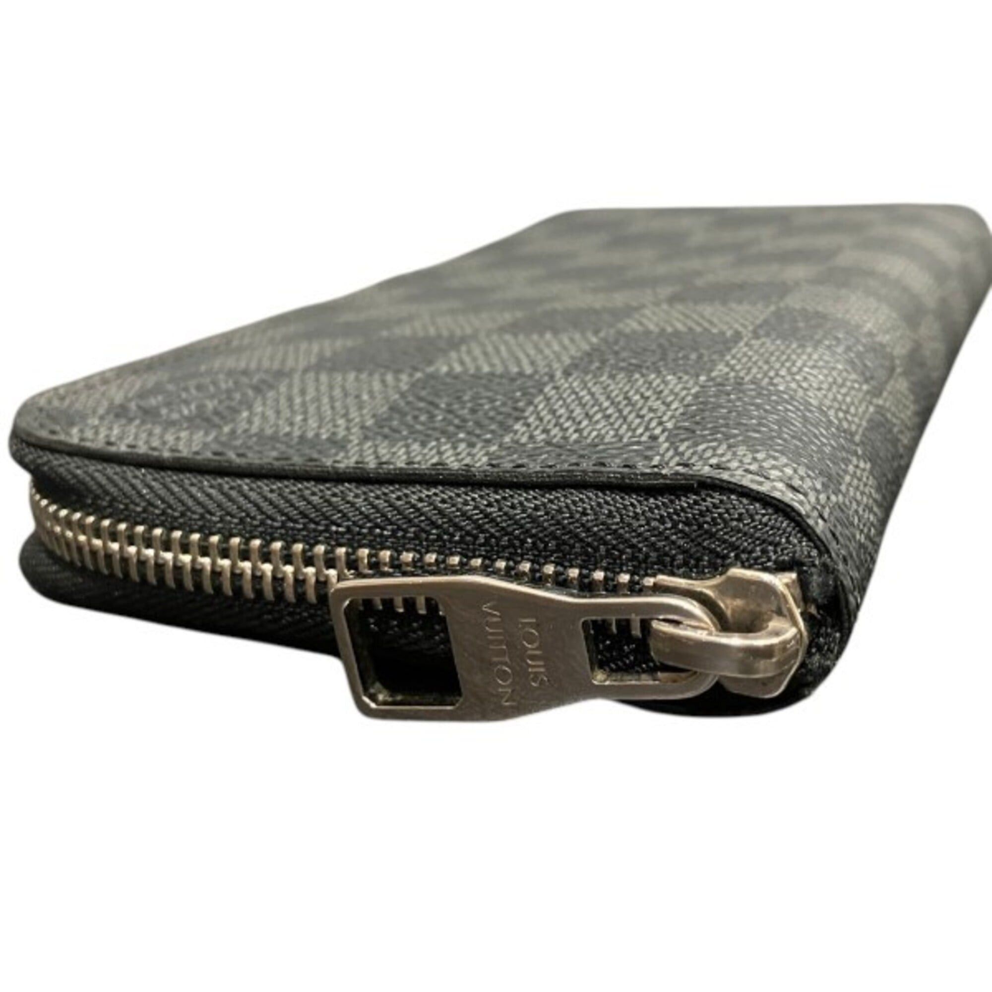 Louis Vuitton Louis Vuitton Damier Graphite Zippy Wallet Vertical N63095 Long for Men and Women Size ONE SIZE - 8 Thumbnail