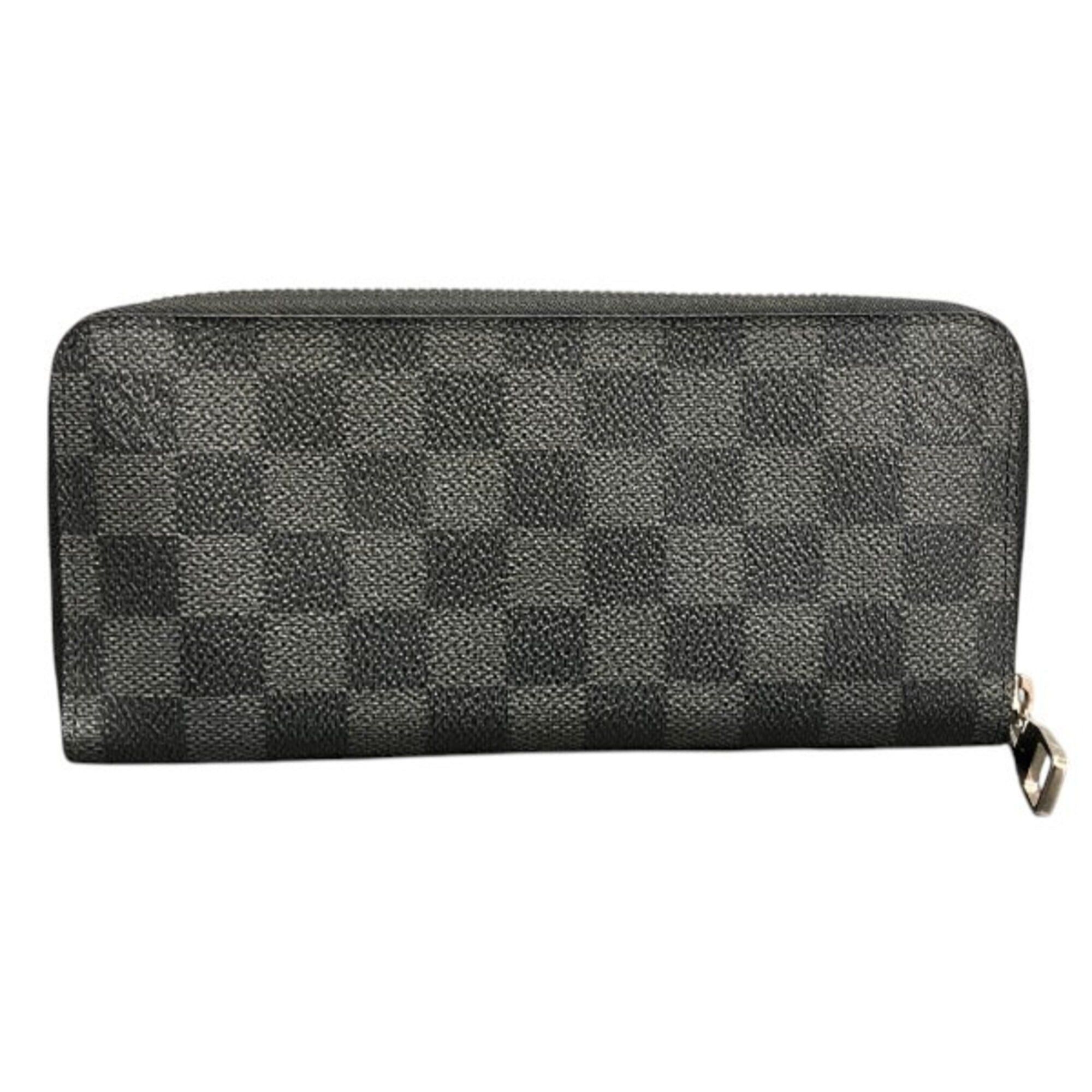 Louis Vuitton Louis Vuitton Damier Graphite Zippy Wallet Vertical N63095 Long for Men and Women Size ONE SIZE - 2 Thumbnail