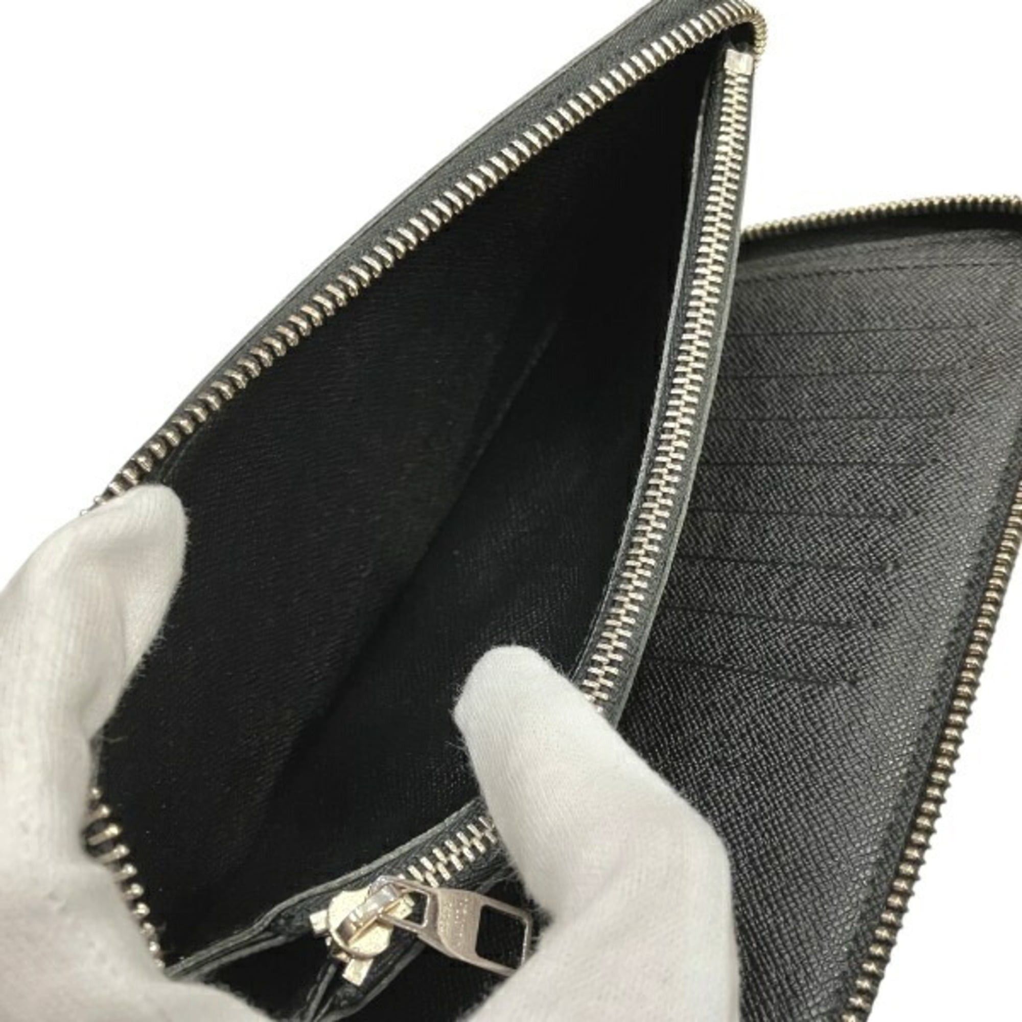 Louis Vuitton Louis Vuitton Damier Graphite Zippy Wallet Vertical N63095 Long for Men and Women Size ONE SIZE - 6 Thumbnail