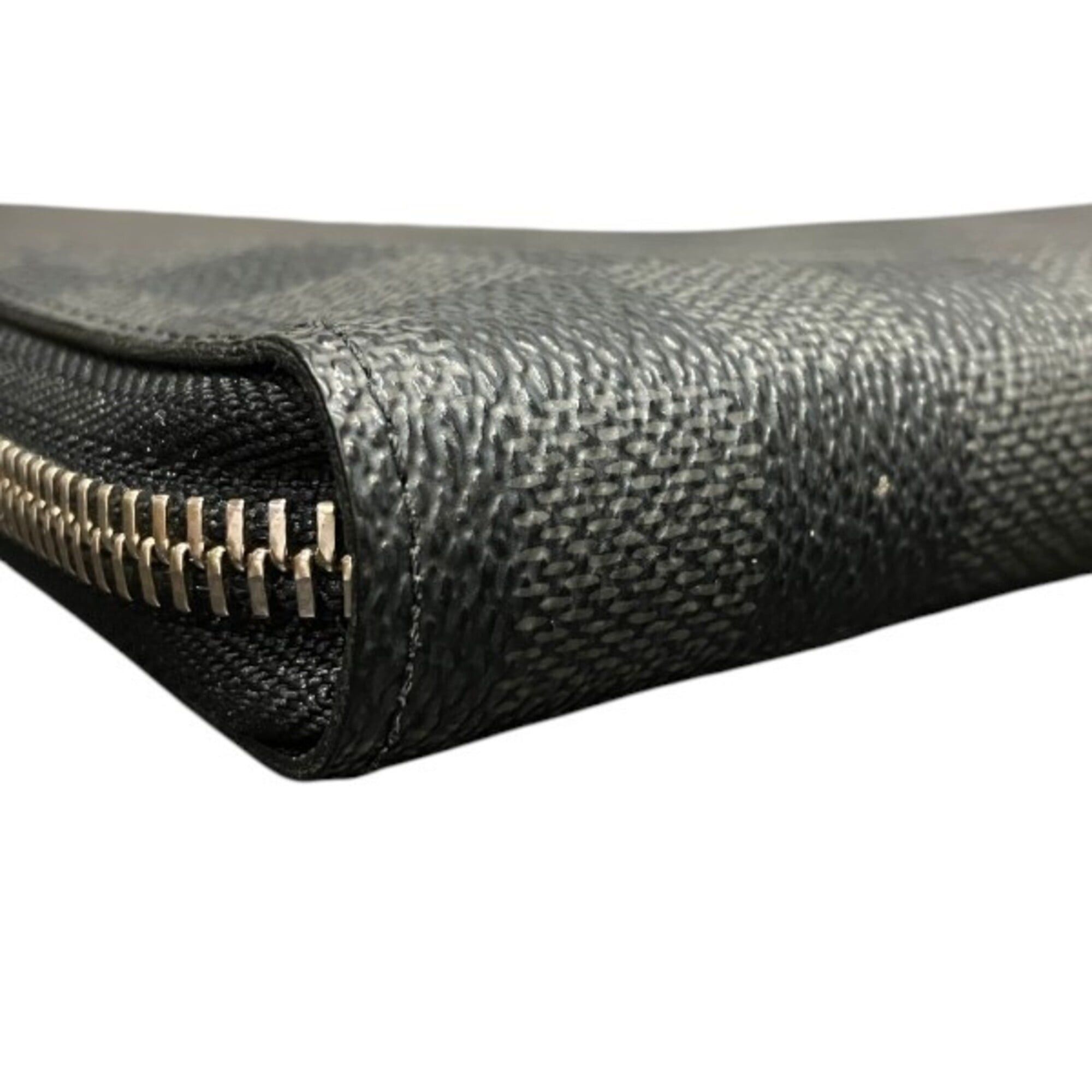 Louis Vuitton Louis Vuitton Damier Graphite Zippy Wallet Vertical N63095 Long for Men and Women Size ONE SIZE - 9 Thumbnail