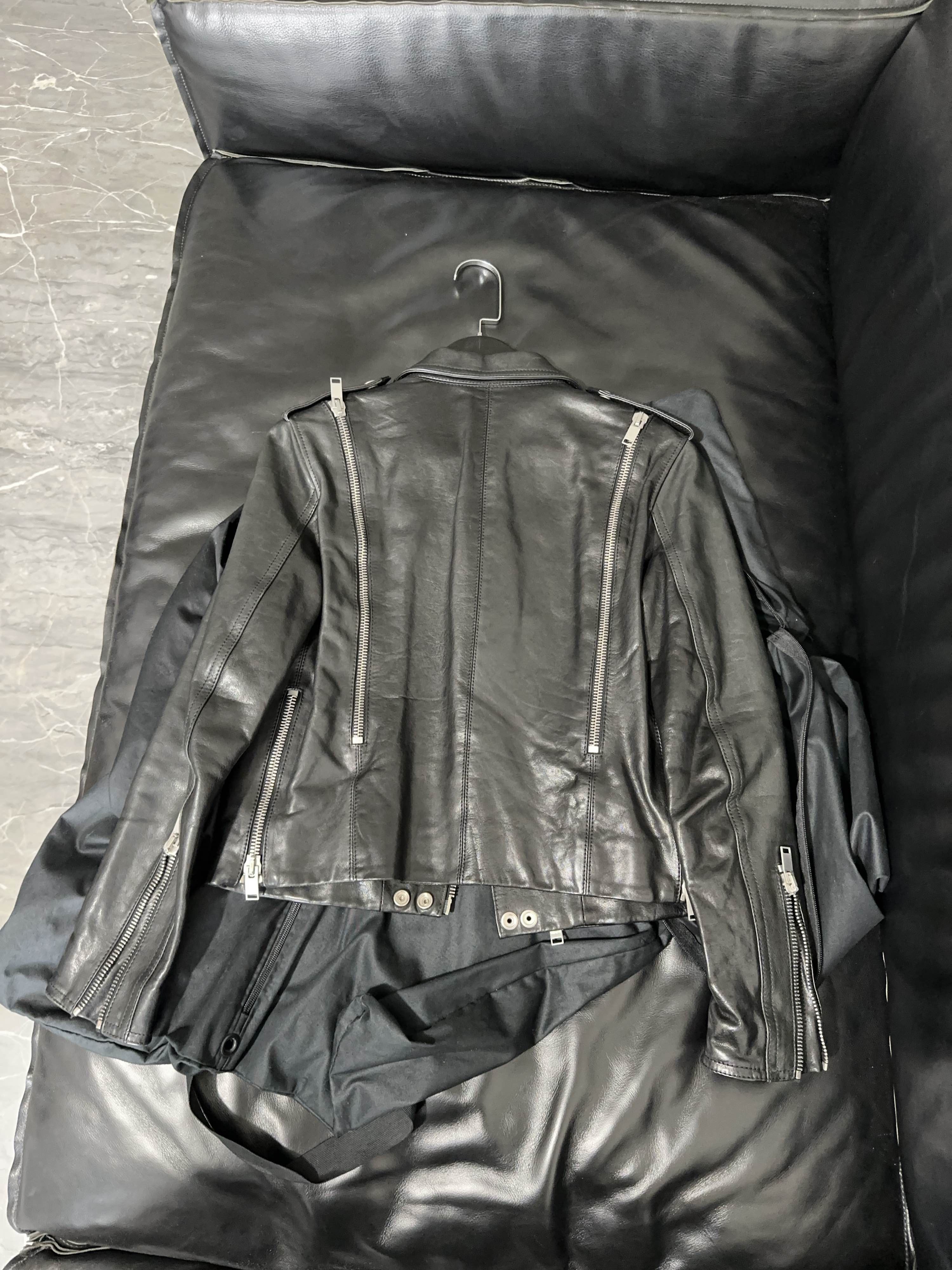 Saint Laurent Paris Saint Laurent Leather Moto Jacket Size 36 Size XS / US 0-2 / IT 36-38 - 2 Thumbnail