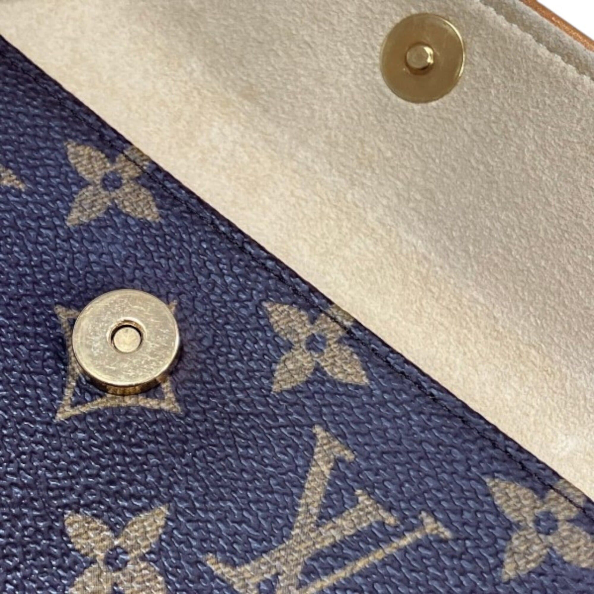 Louis Vuitton Louis Vuitton Pochette Florentine Clutch Bag, Monogram Canvas, M51855 Size ONE SIZE - 9 Thumbnail